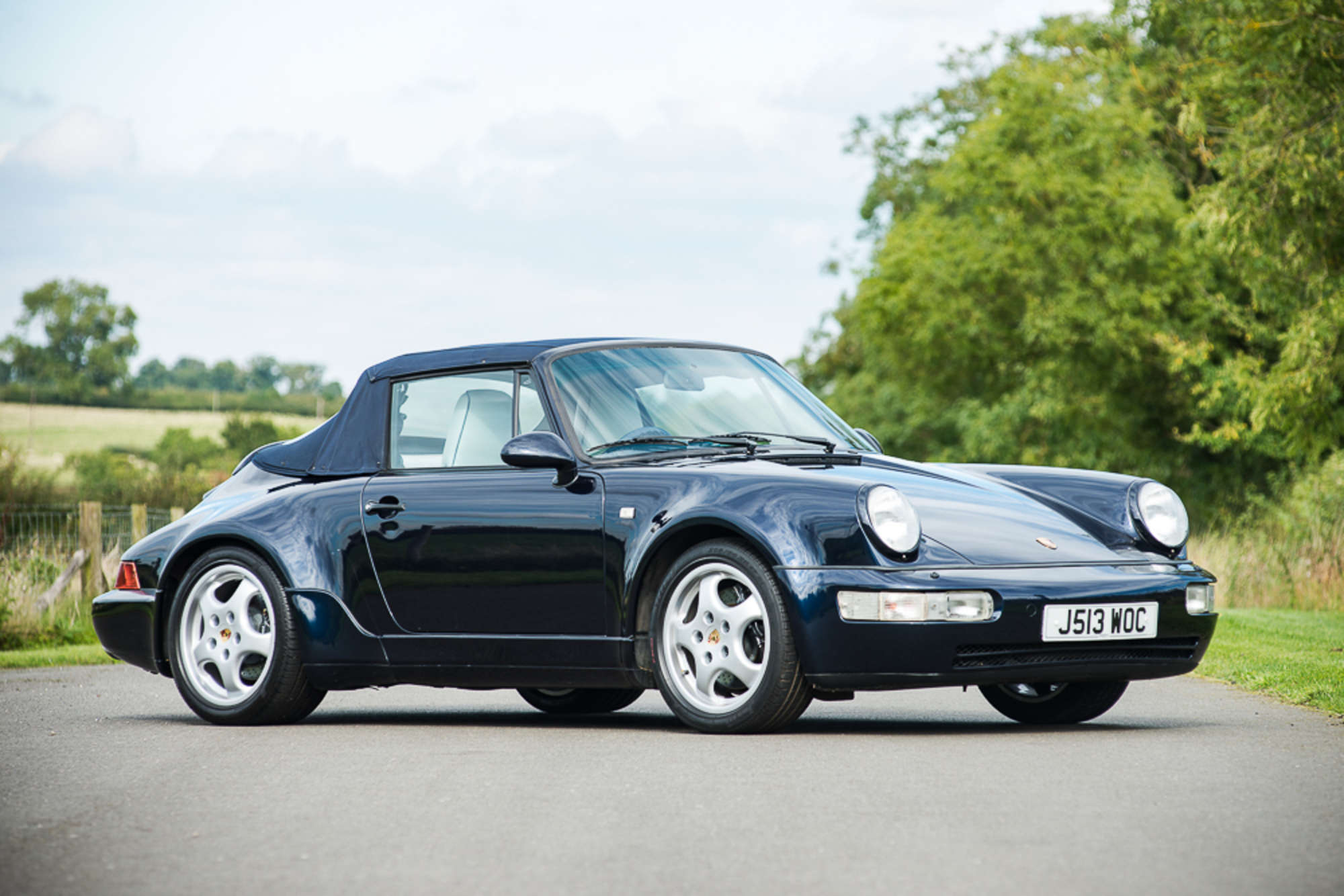 1992 Porsche 911 (964) Carrera 2 Cabriolet 'Turbo-Look'-Auction Lot