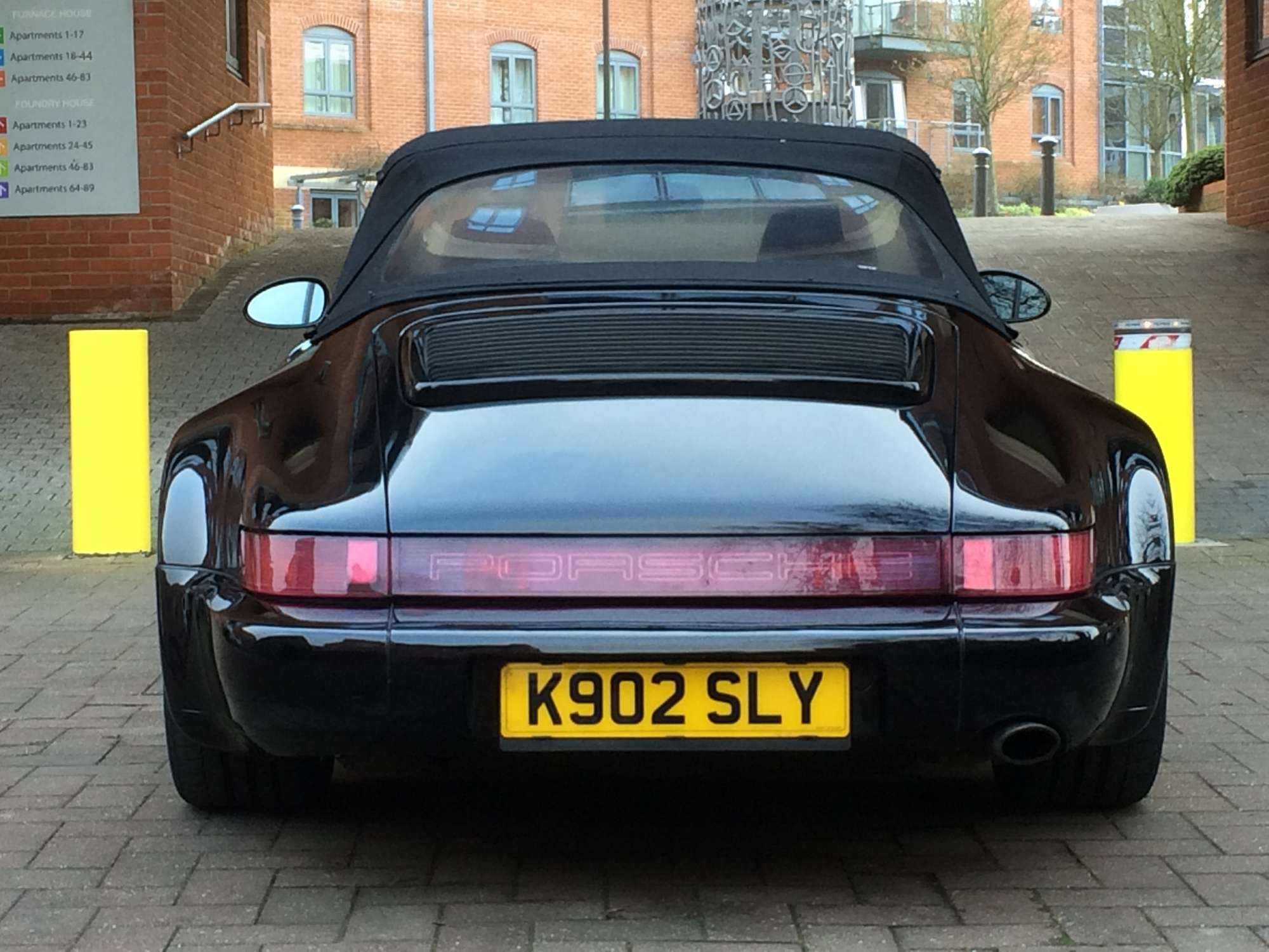 1993 Porsche 911 (964)  Carrera 2 Factory Turbo-Body Cabriol-Sold