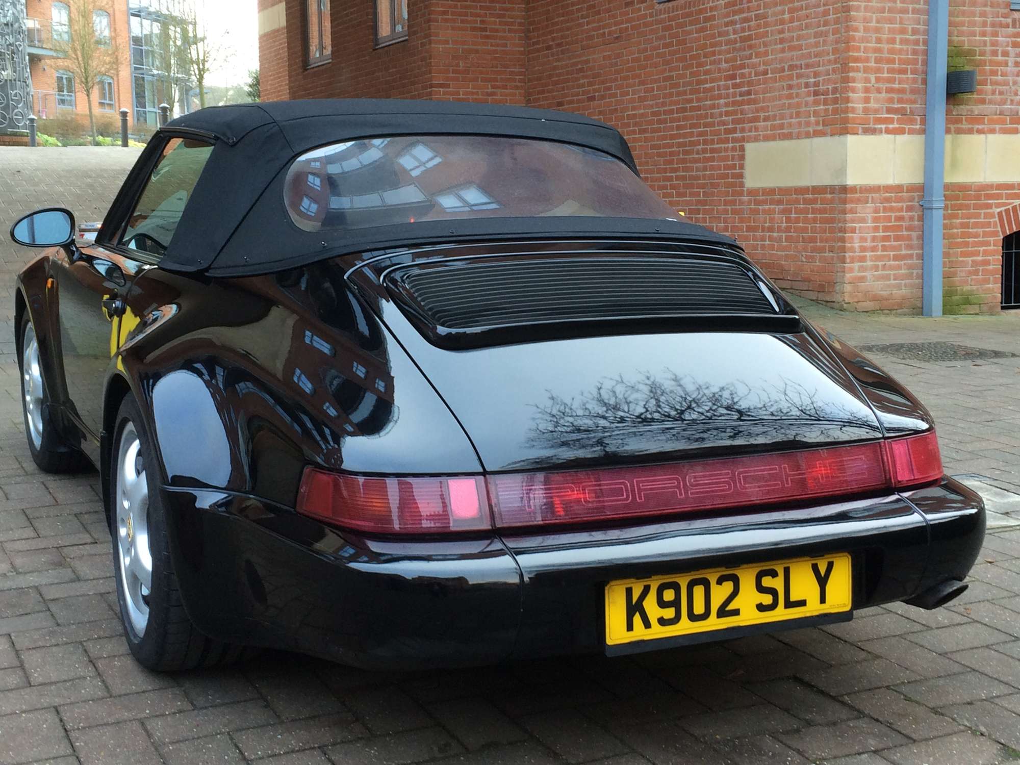 1993 Porsche 911 (964)  Carrera 2 Factory Turbo-Body Cabriol-Sold