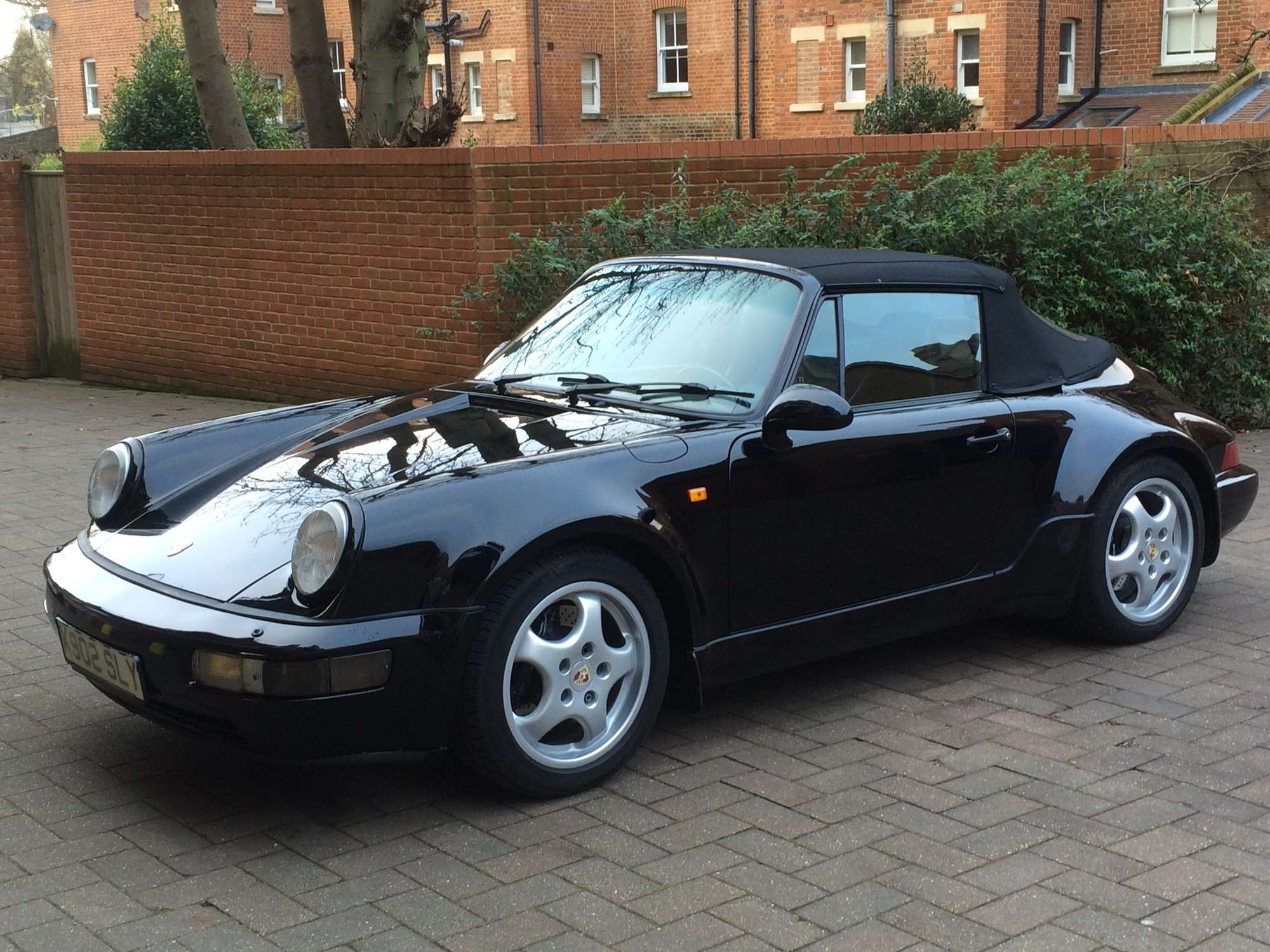 1993 Porsche 911 (964)  Carrera 2 Factory Turbo-Body Cabriol-Sold