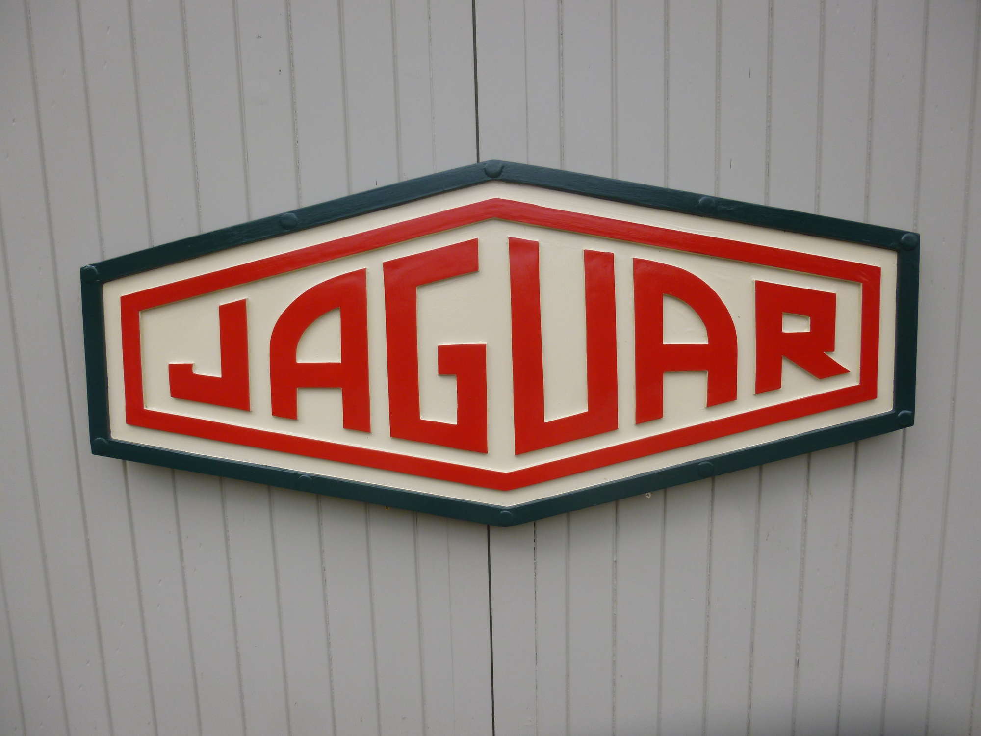 Jaguar wall sign.-Sold