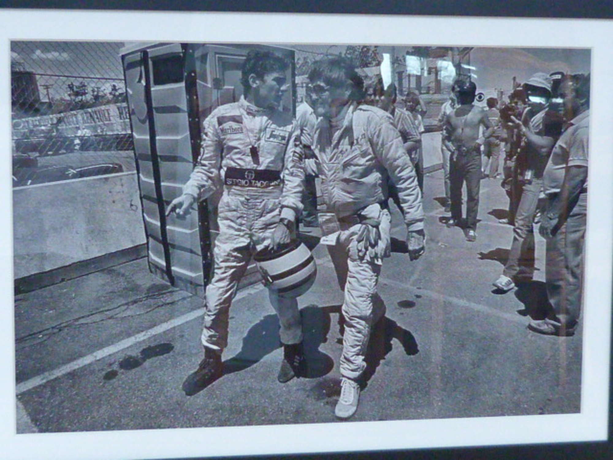Ayrton Senna 1984 Detroit GP print.-Sold