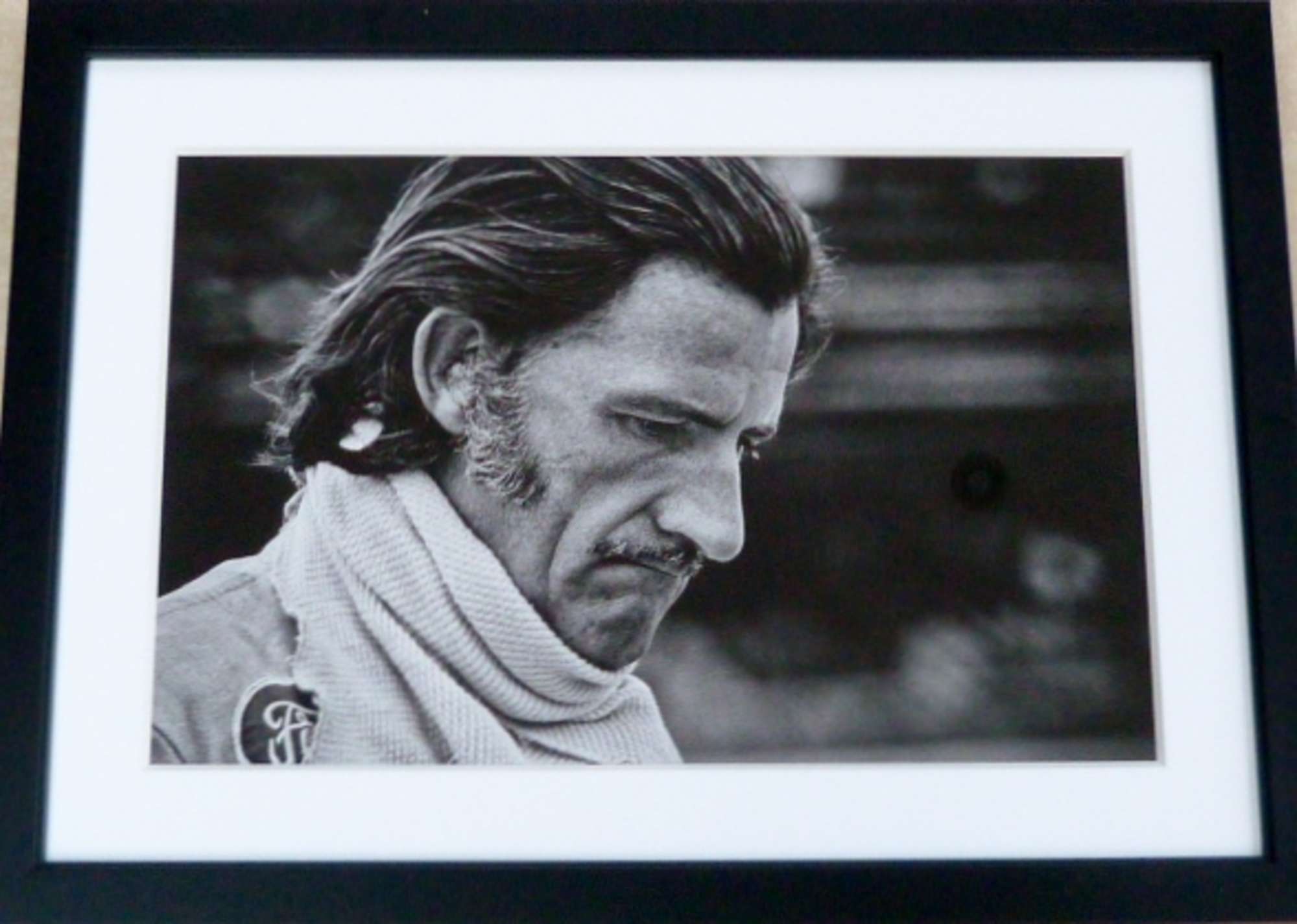 A pair of b/w photographic prints.-Sold