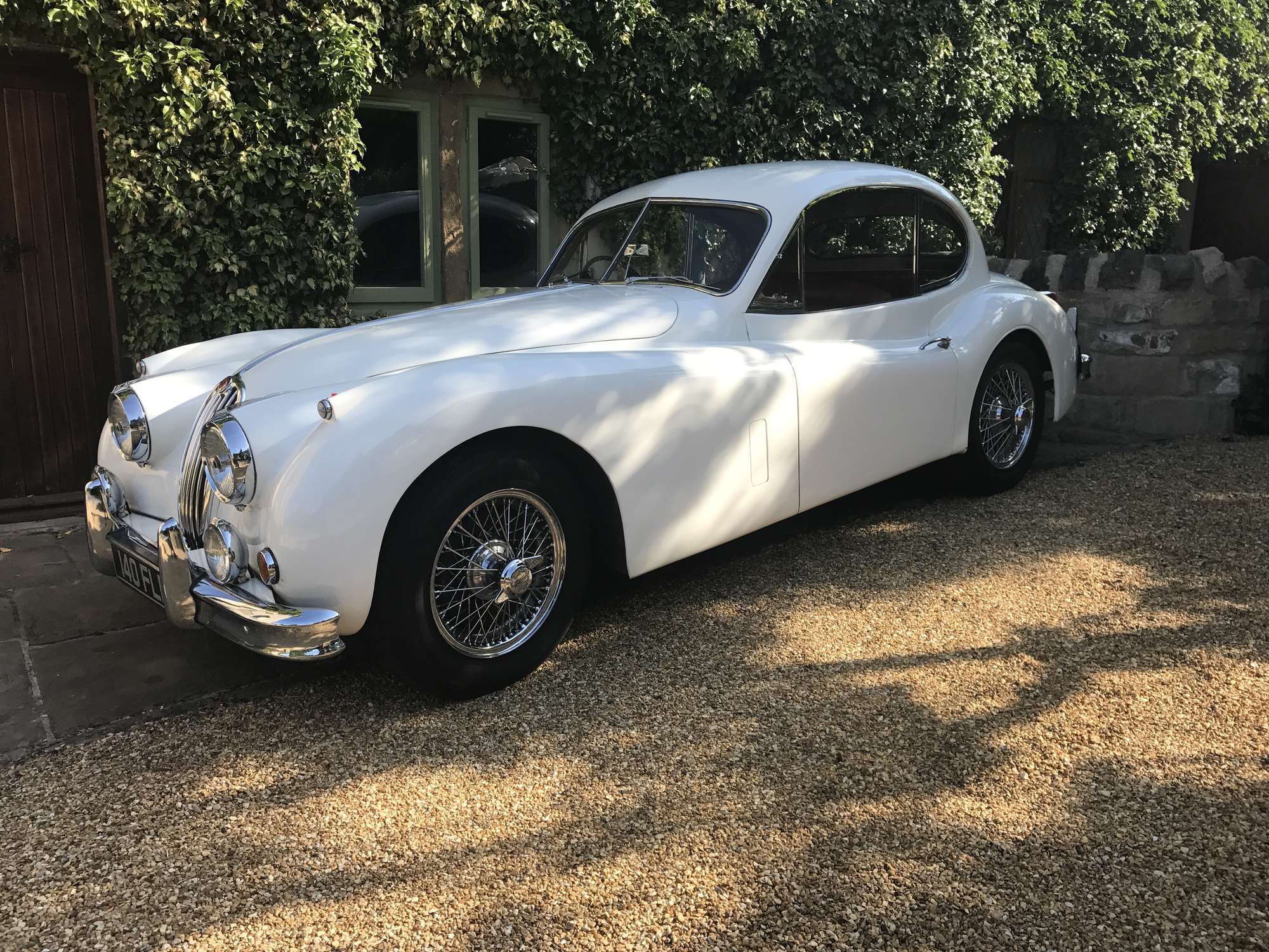 1955 Jaguar XK140 FHC-Auction Lot