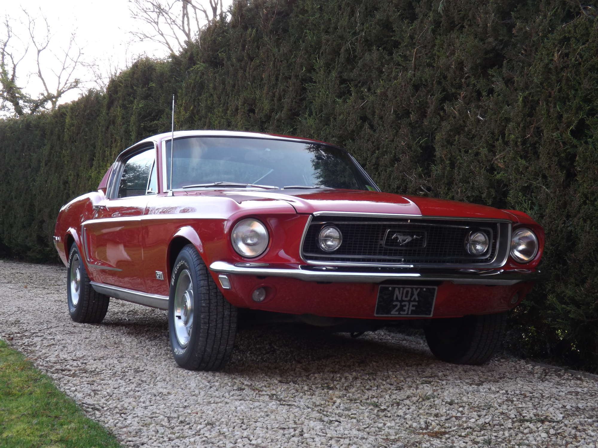 1968 Ford Mustang "S" Code 390 GT Fastback-Sold
