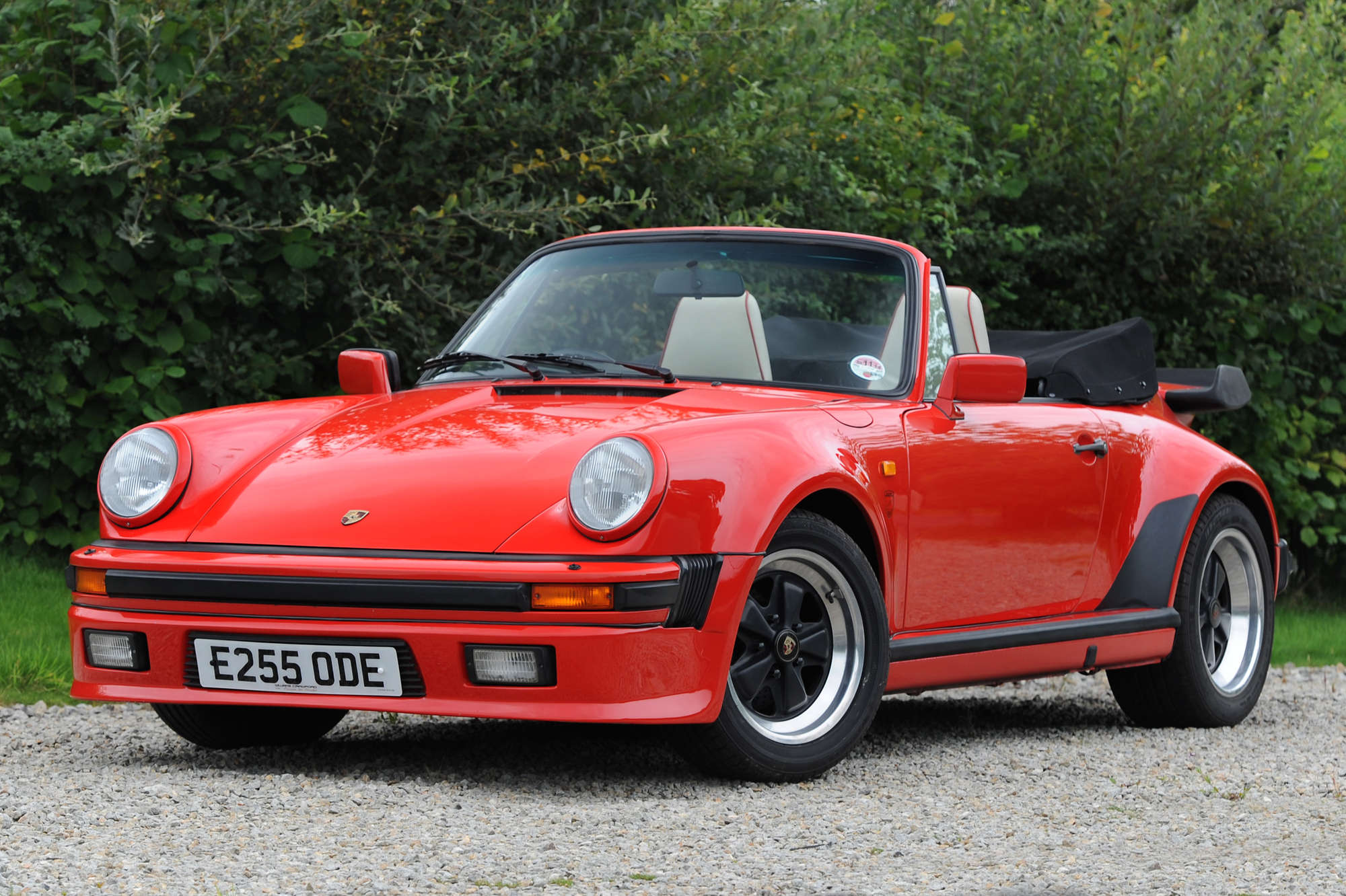 1988 Porsche 911 Supersport Cabriolet-Auction Lot