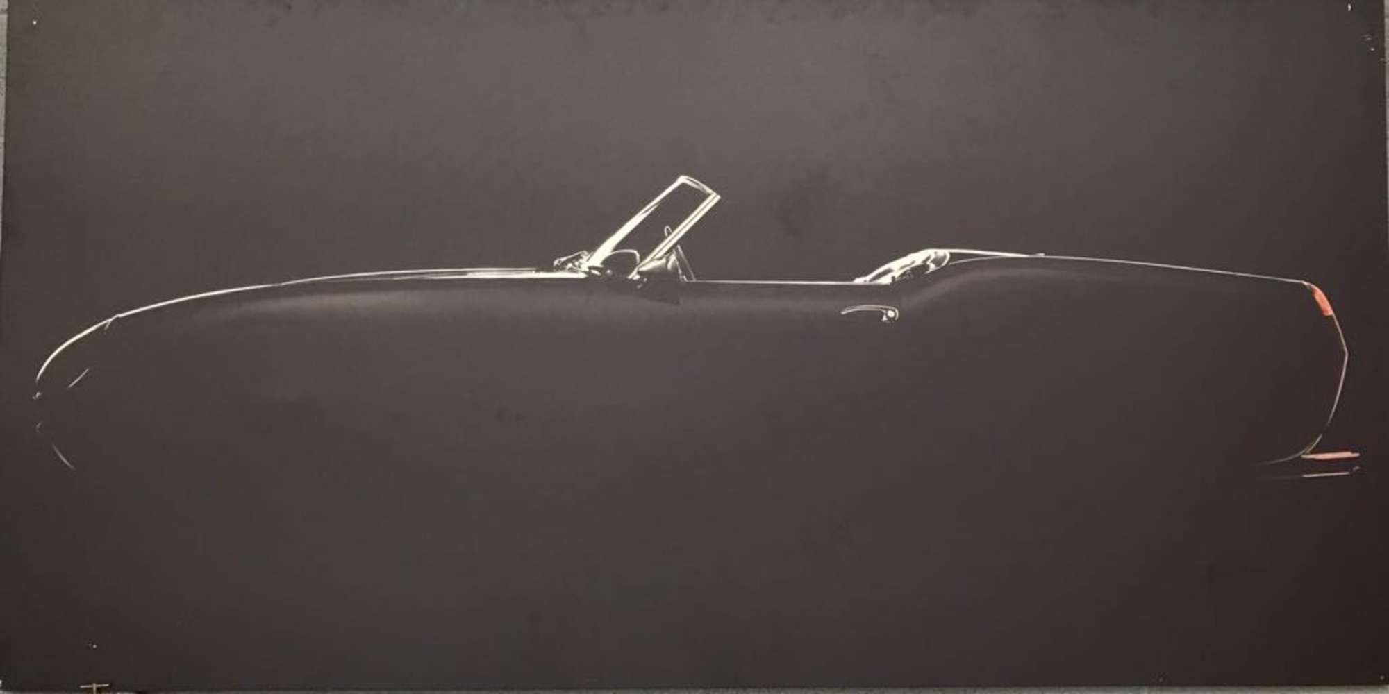 A stunning piece of Automotive interior design.-Auction Lot