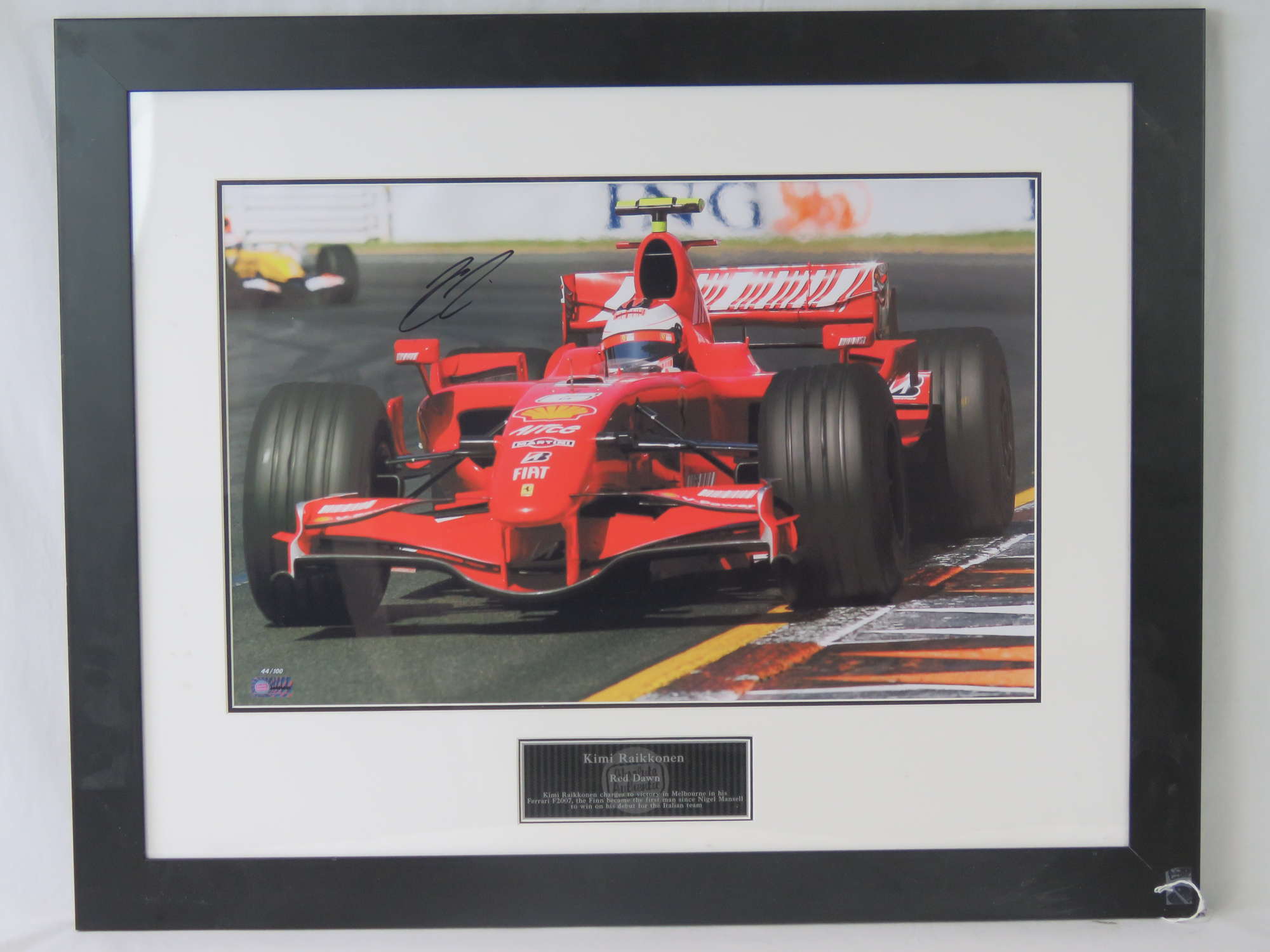 Kimi Raikkonen. 'Red Dawn' . -Sold