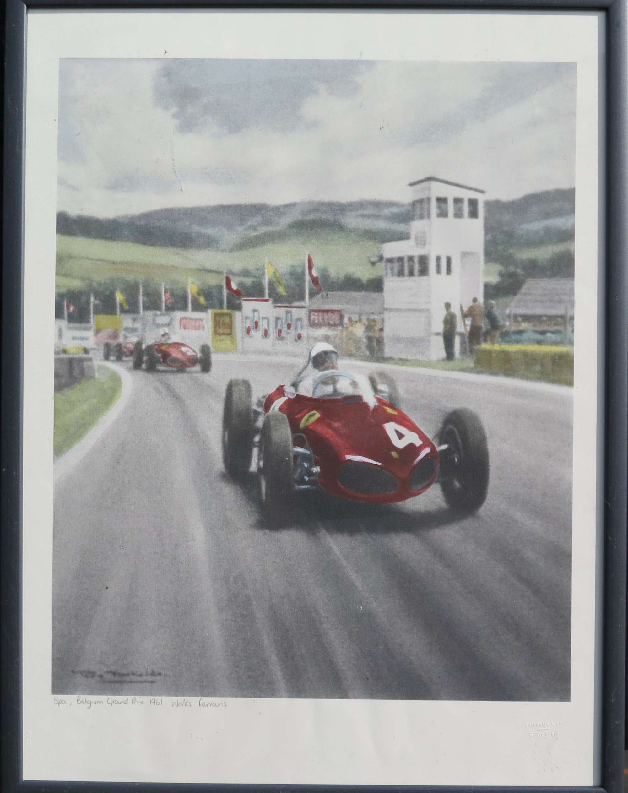 Roy Nockolds. The 156 at Spa.-Auction Lot