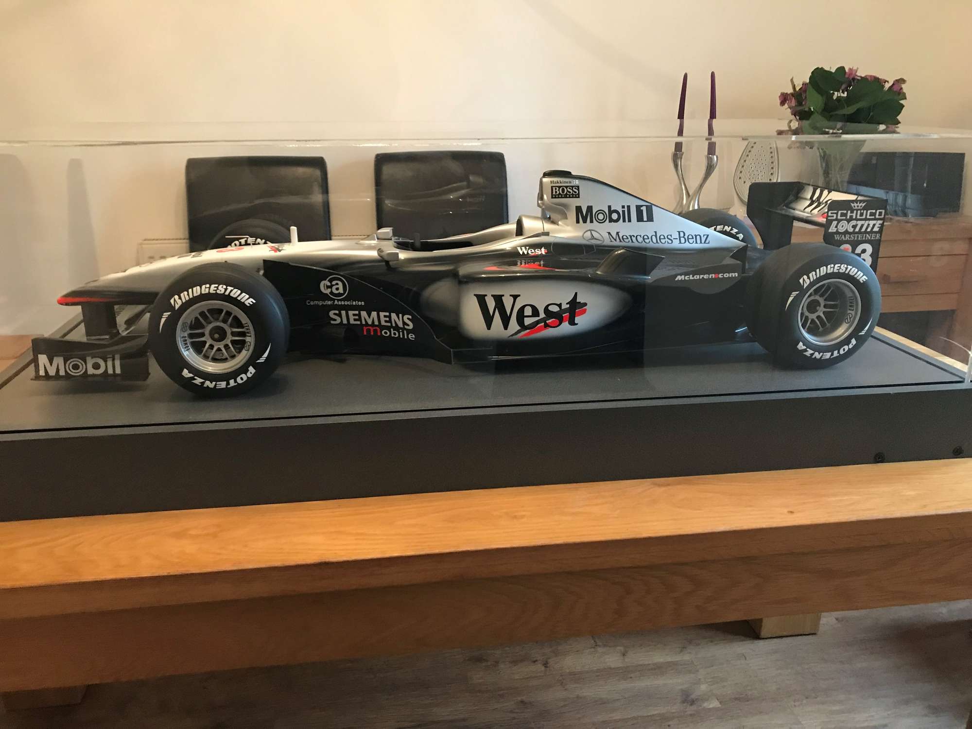  West McLaren-Mercedes MP4/16.  1:5 Scale.-Sold