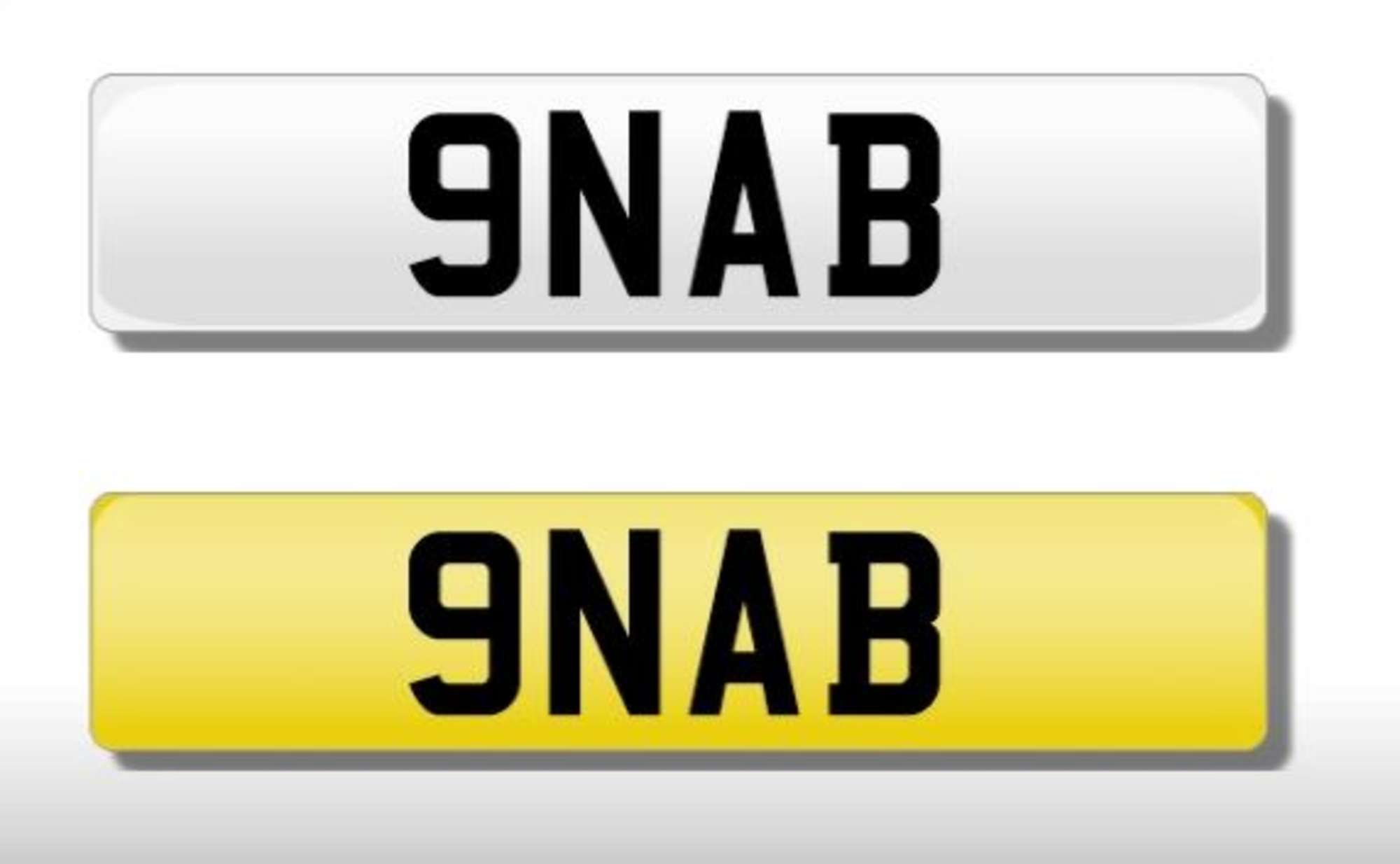  Cherished Registration number 9 NAB-Auction Lot