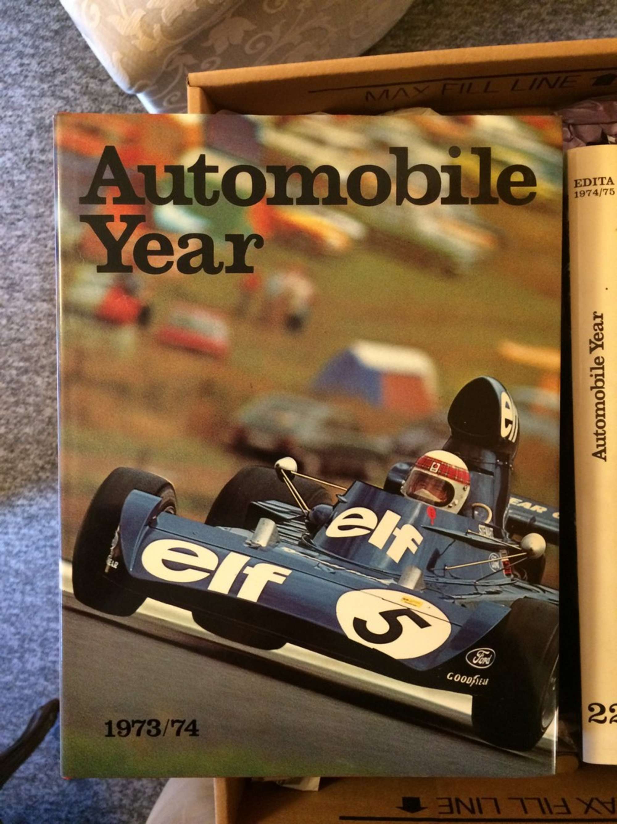 'Automobile Year'.  Bound Volumes.-Sold