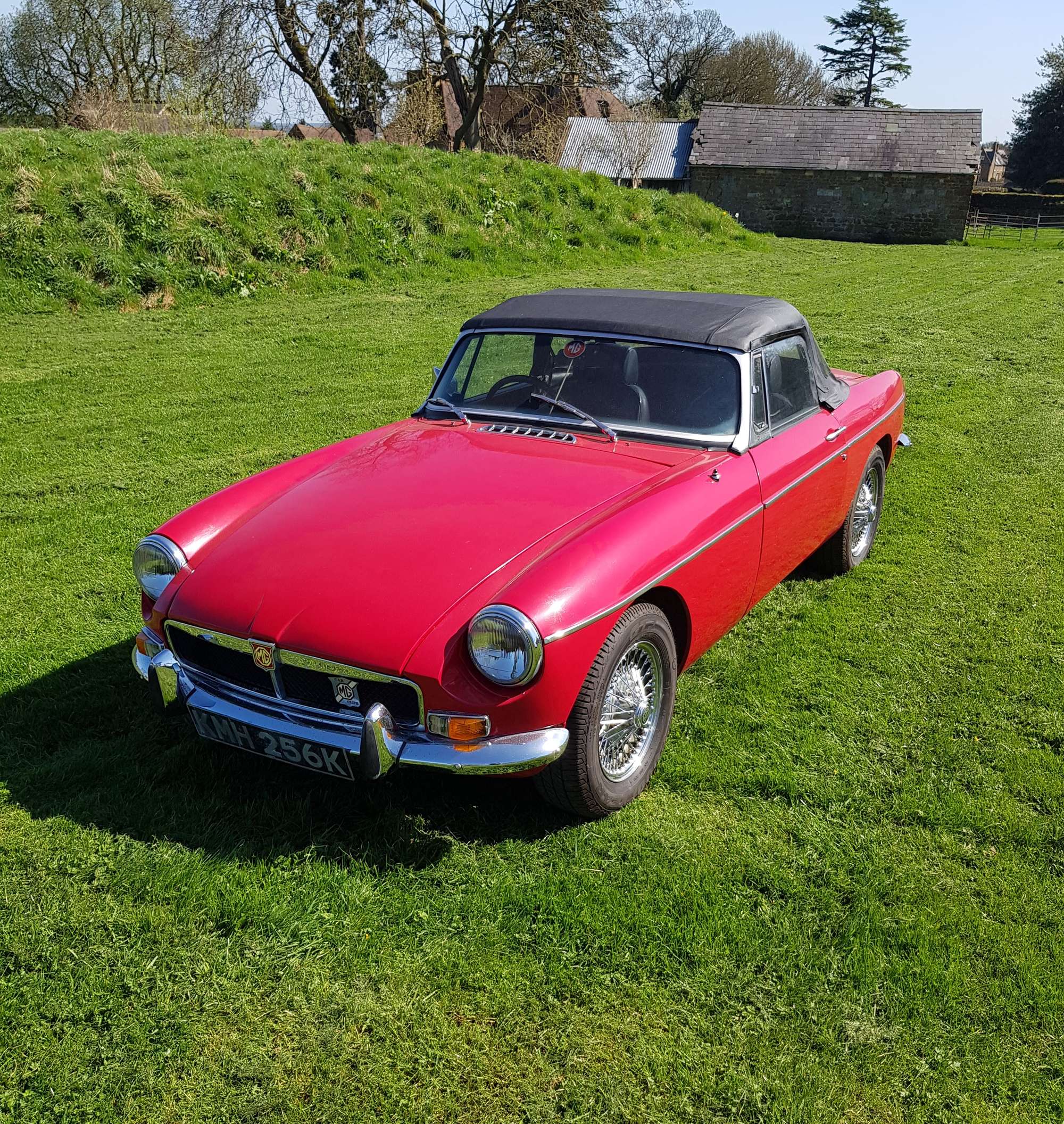 1972 MG B Roadster-Sold