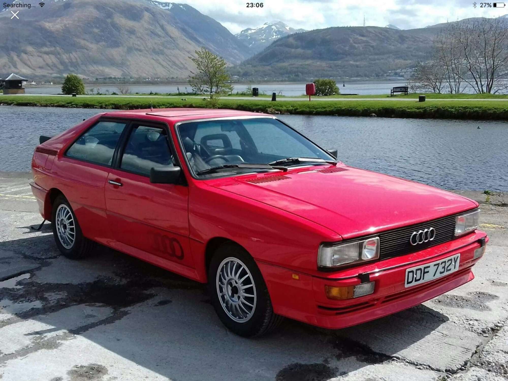 1983 Audi UR Quattro RHD Coupe-Auction Lot
