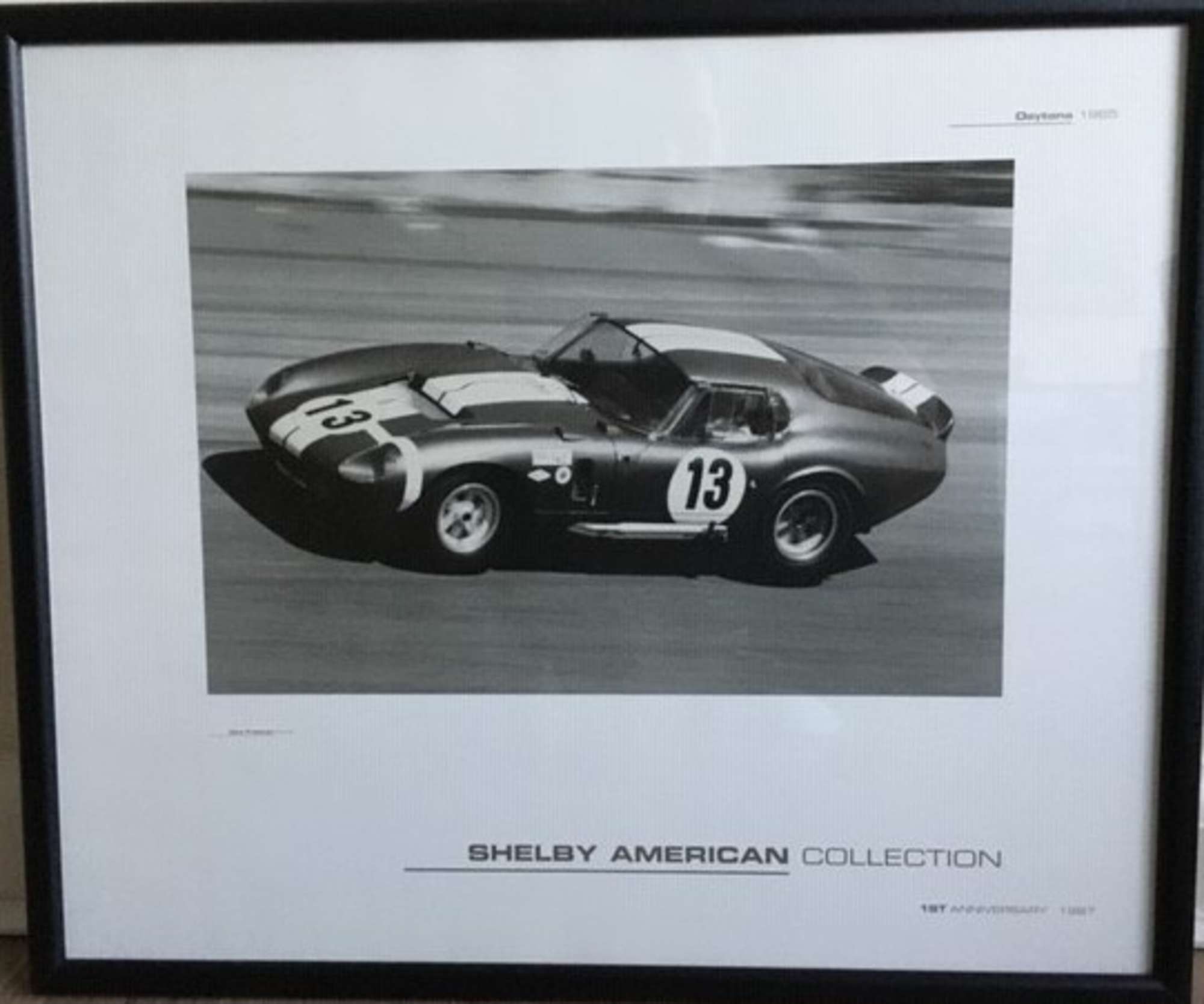 Two Shelby Daytona Cobra Prints  -Sold