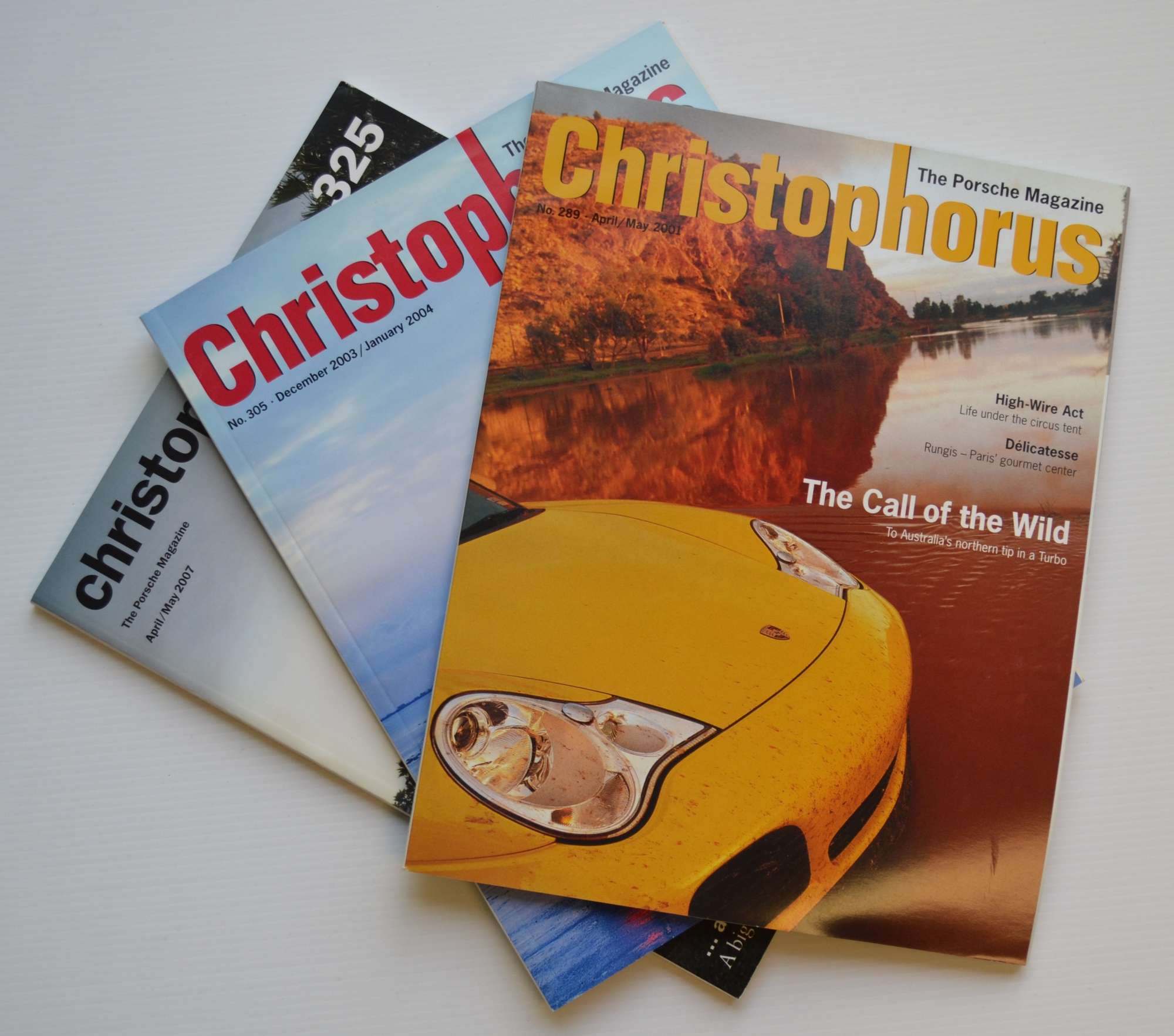 Collection of 2000's Porsche Christophorus magazines -Sold
