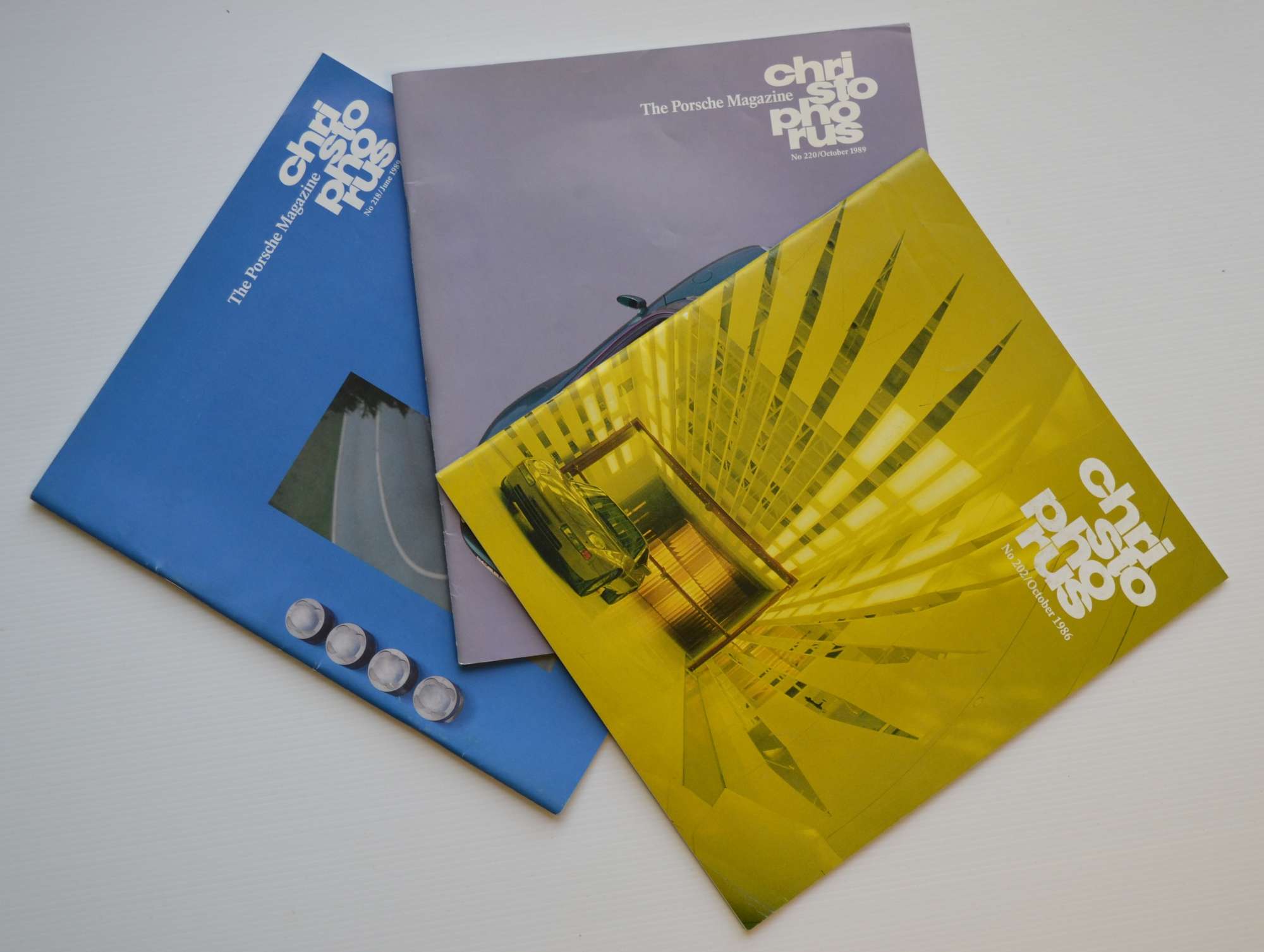 Collection of 1980's Porsche Christophorus magazines -Sold