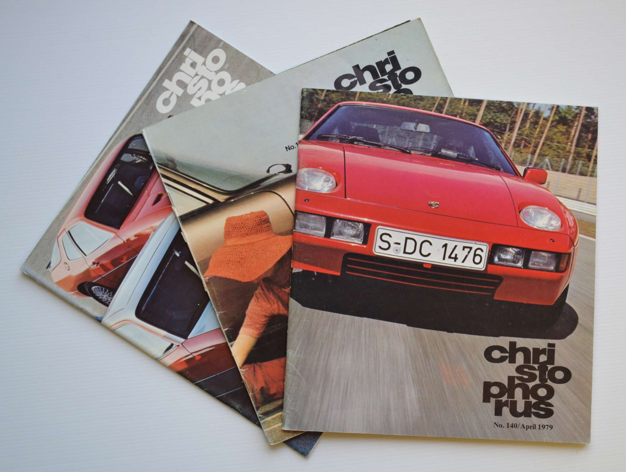 Collection of 1970's Porsche Christophorus magazines -Sold