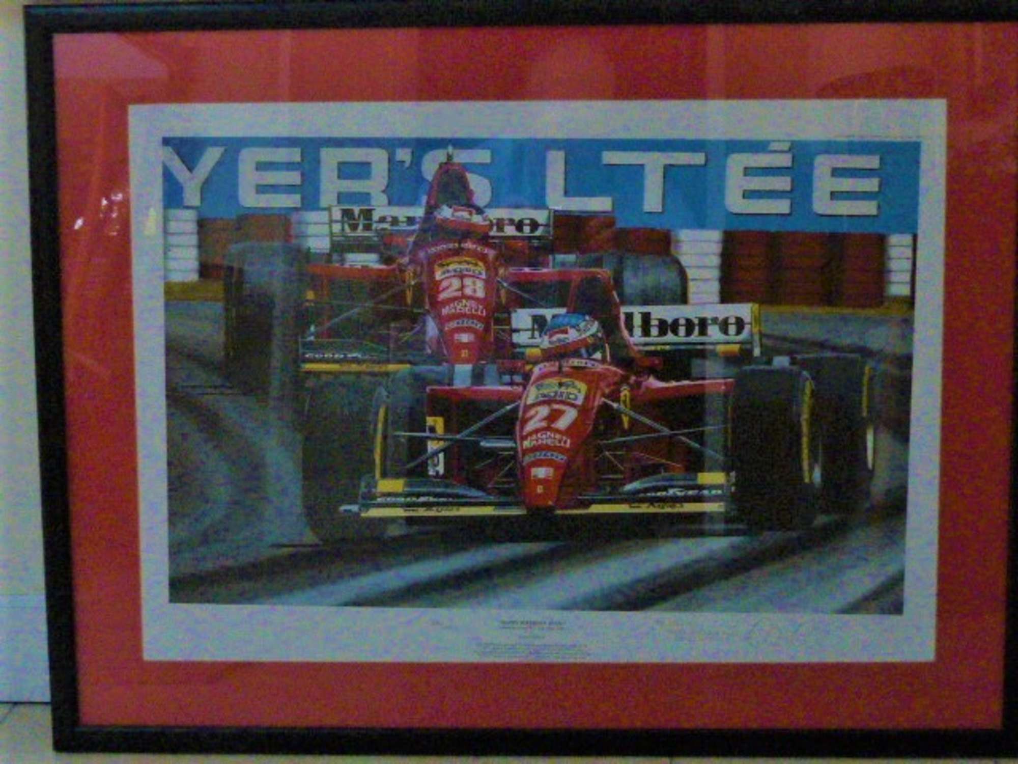 "Happy Birthday Jean" by Colin Carter.-Sold