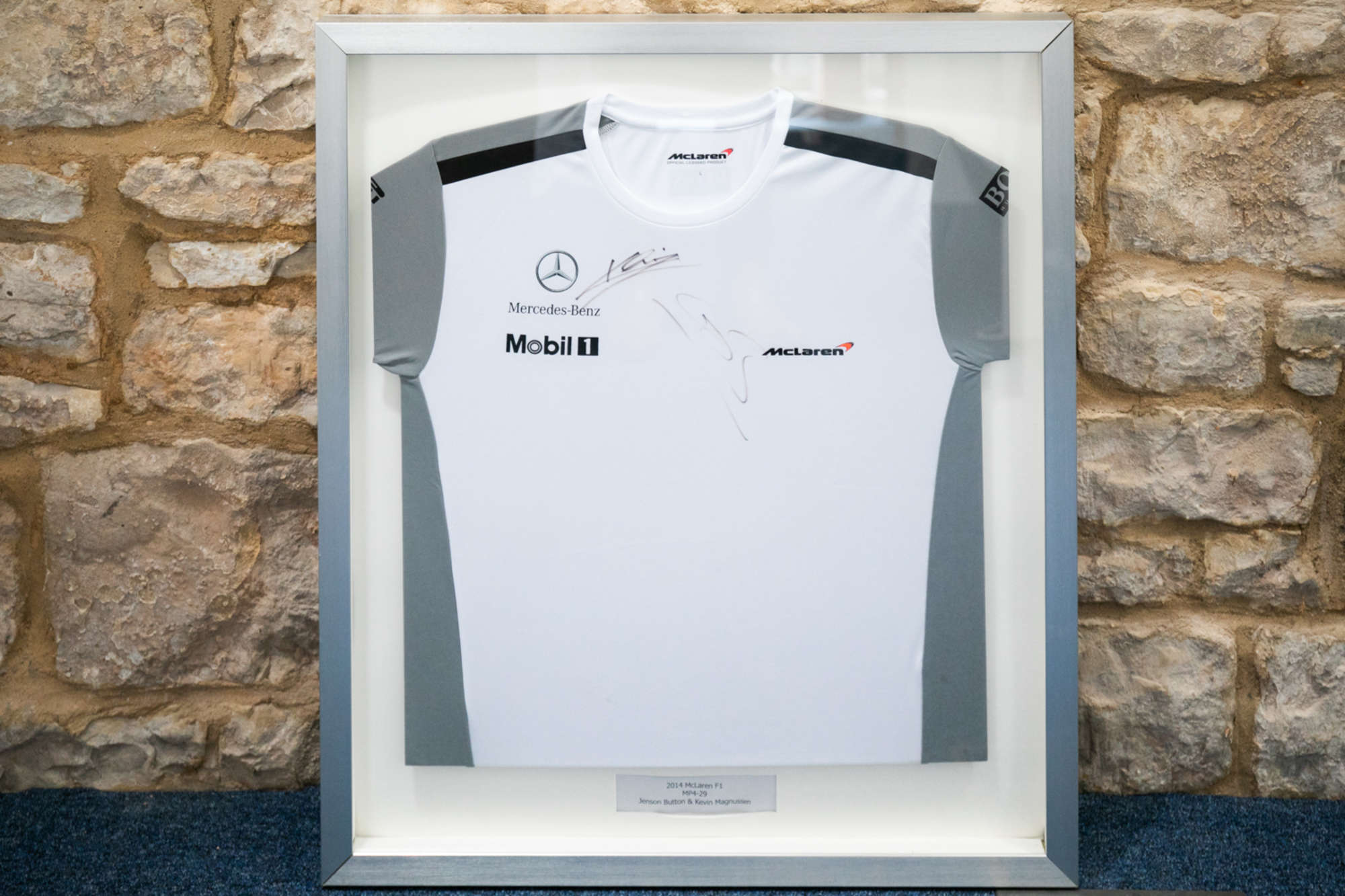 Signed 2014 McLaren shirt -Sold