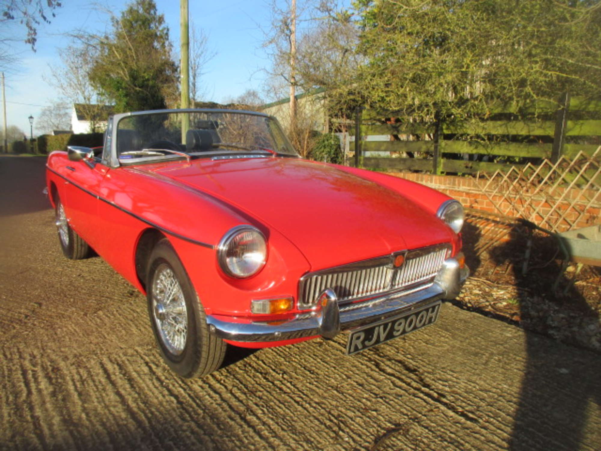 1970 MG B Roadster-Sold