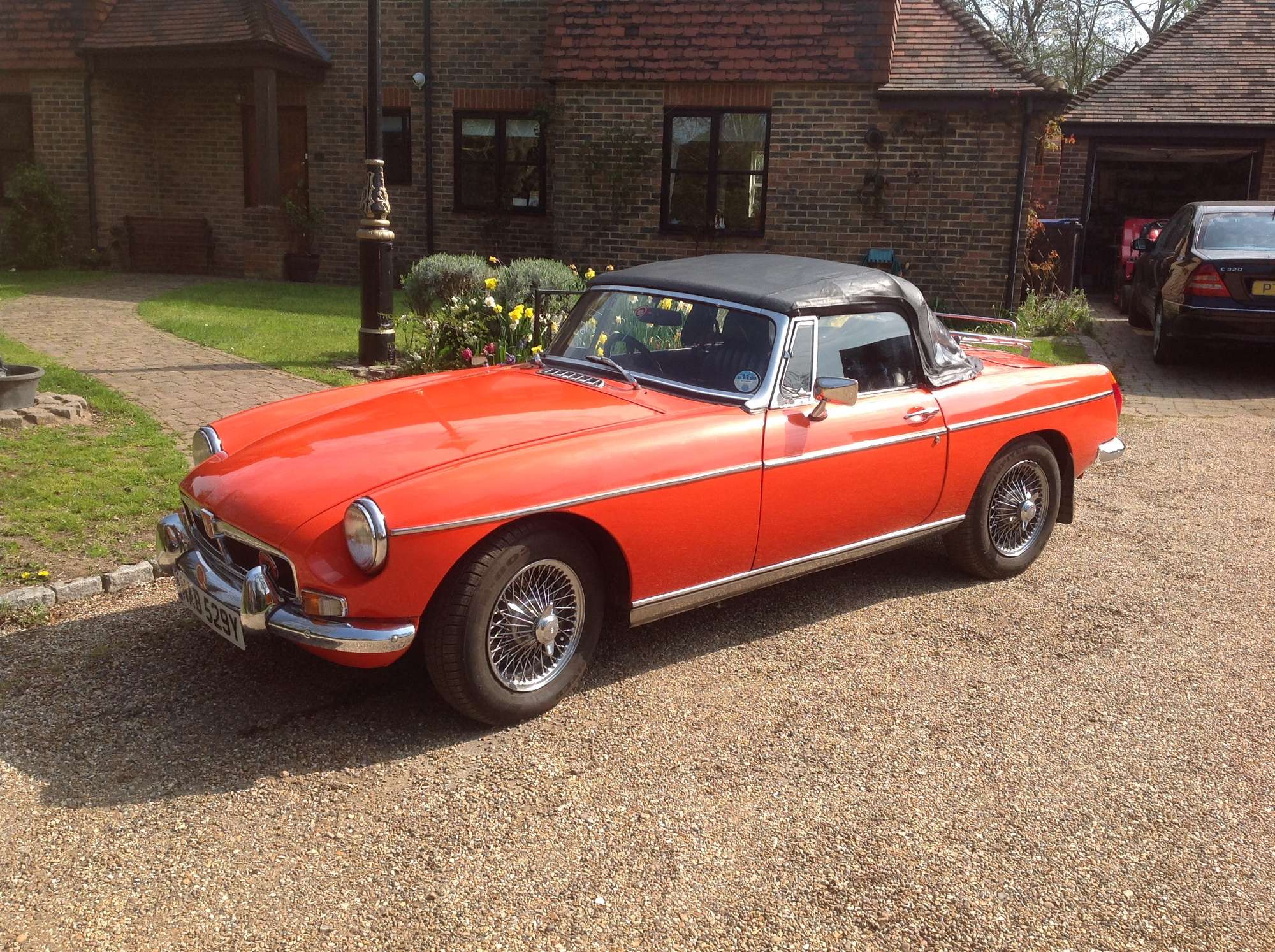 1982 MG B Roadster-Sold