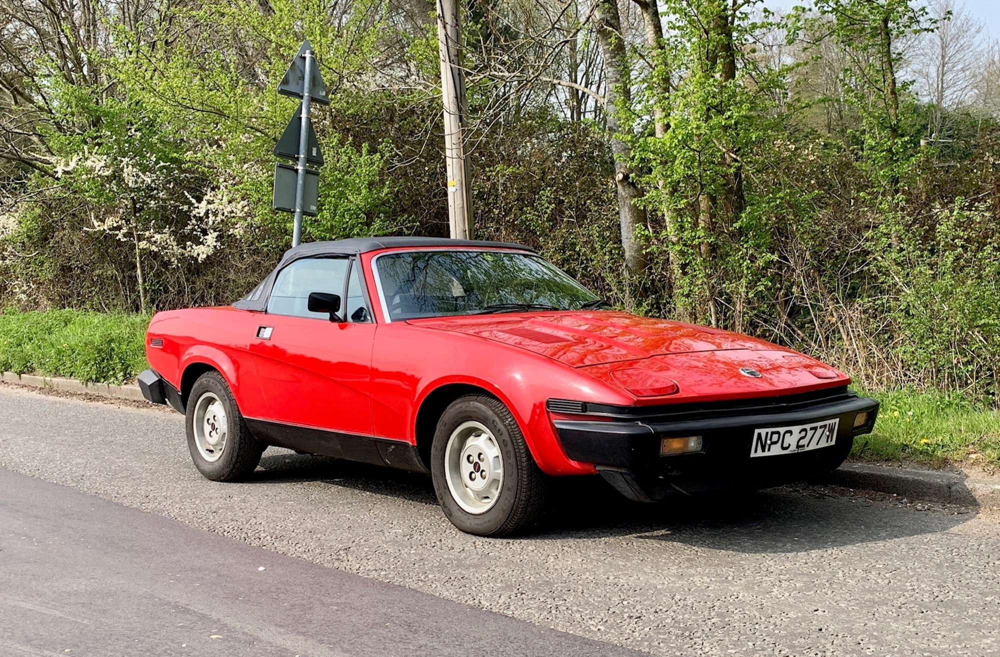 1981 Triumph TR7 Convertible-Auction Lot
