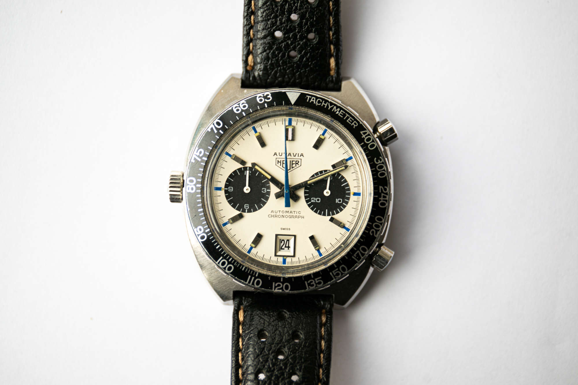 Heuer Autavia Jo Siffert Chronograph-Auction Lot