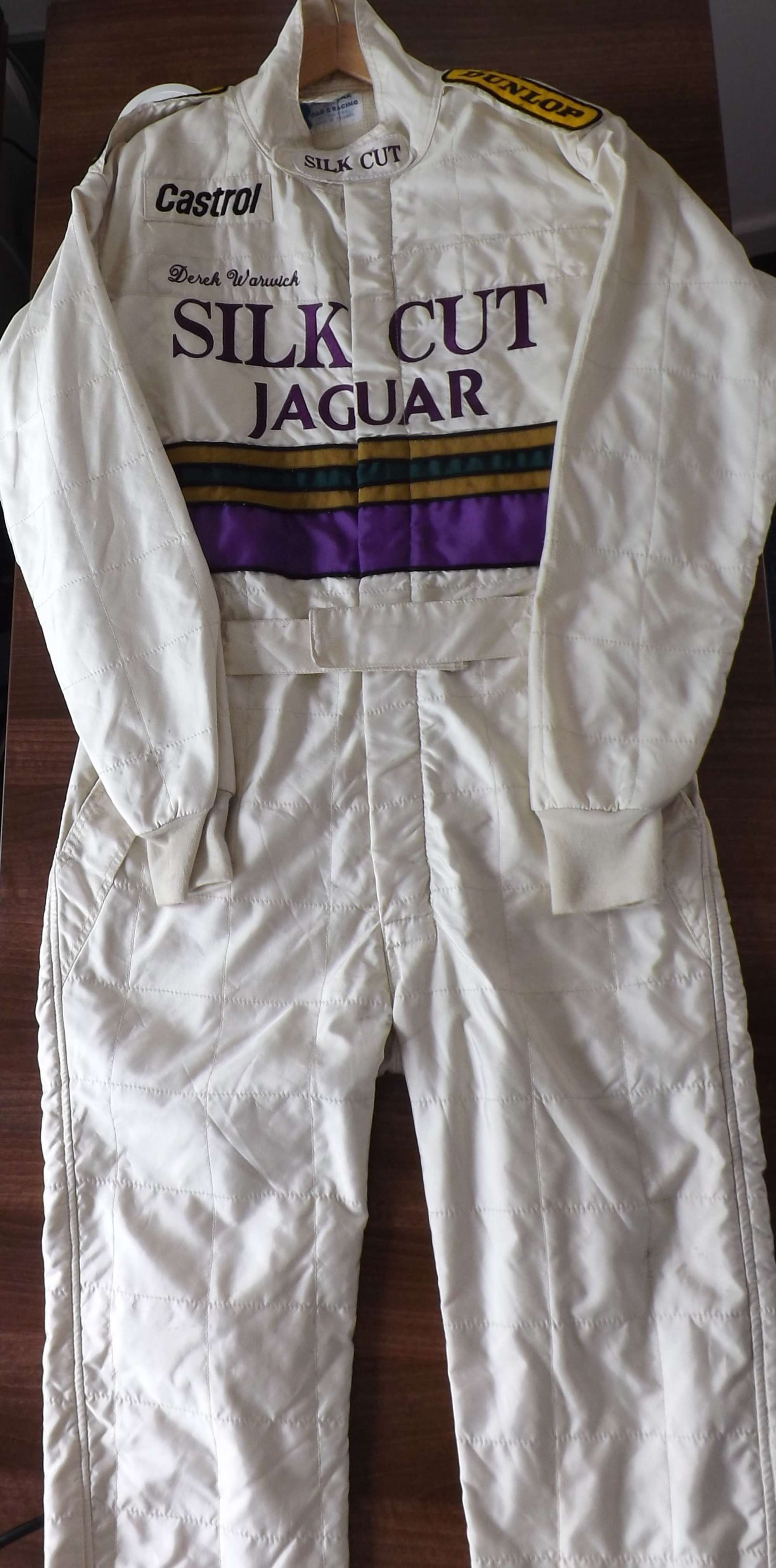 Derek Warwick racing overalls-Sold