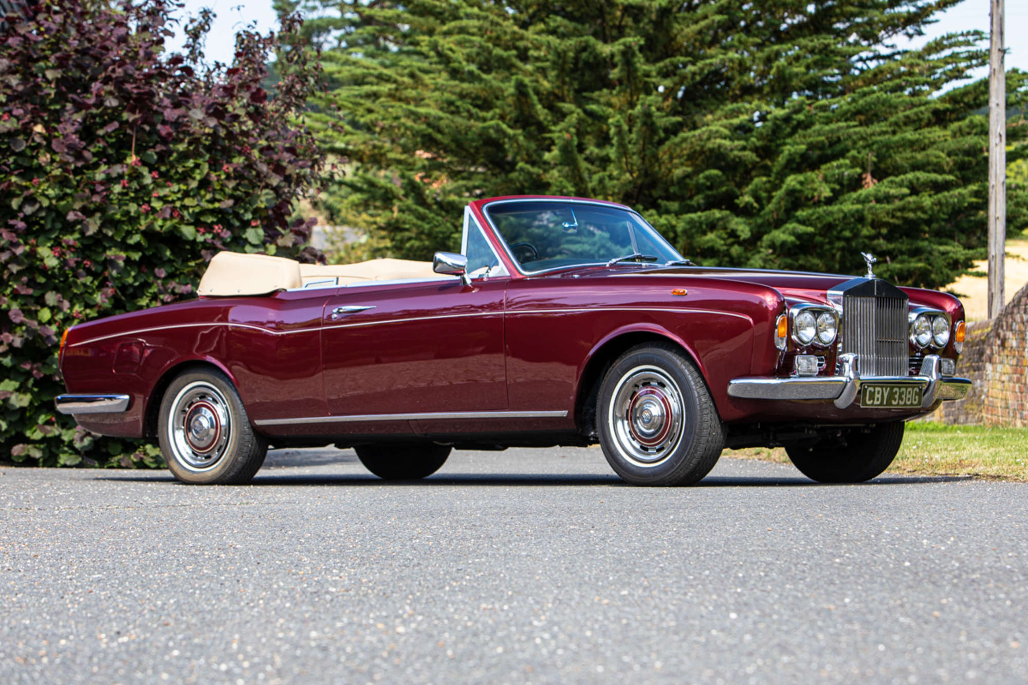 1968 Rolls-Royce Silver Shadow MPW Convertible-Auction Lot