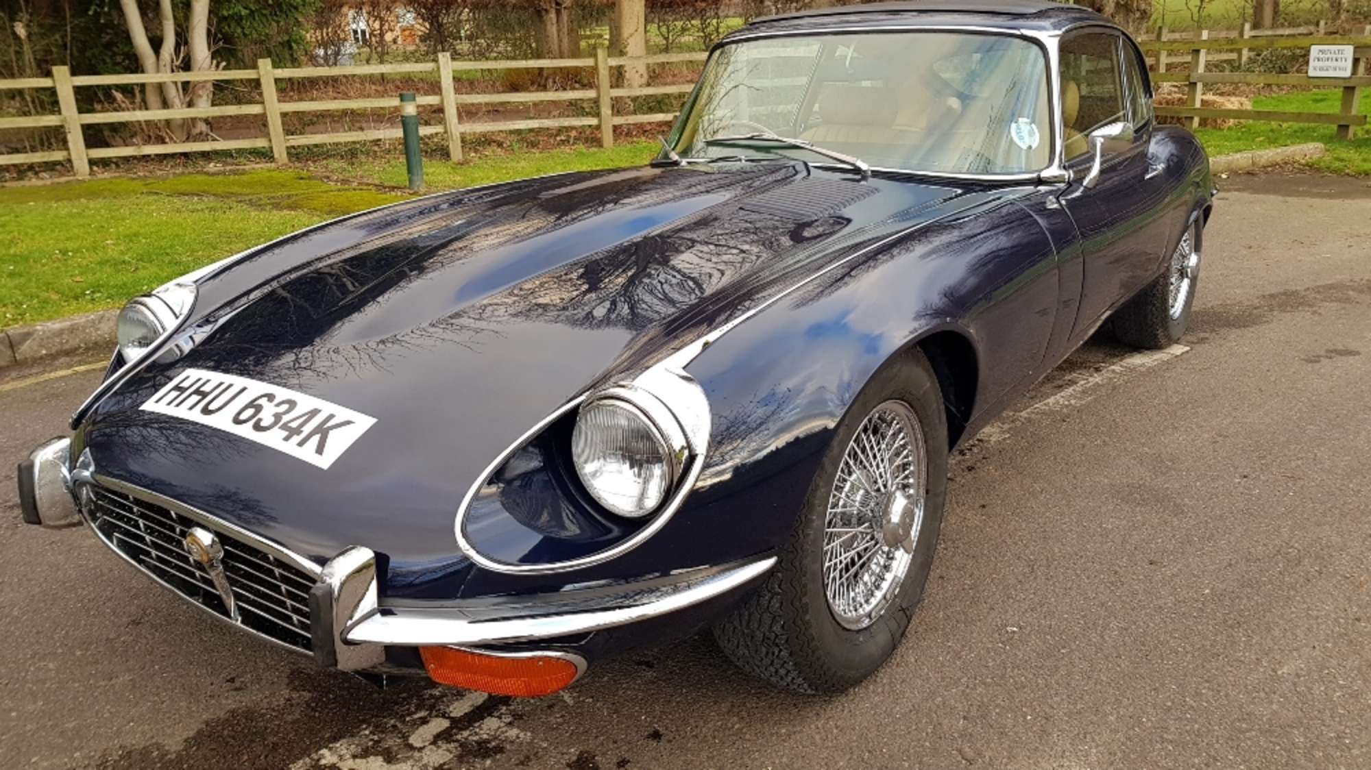 1971 Jaguar E-Type 4.2 Series 3 Manual FHC-Auction Lot