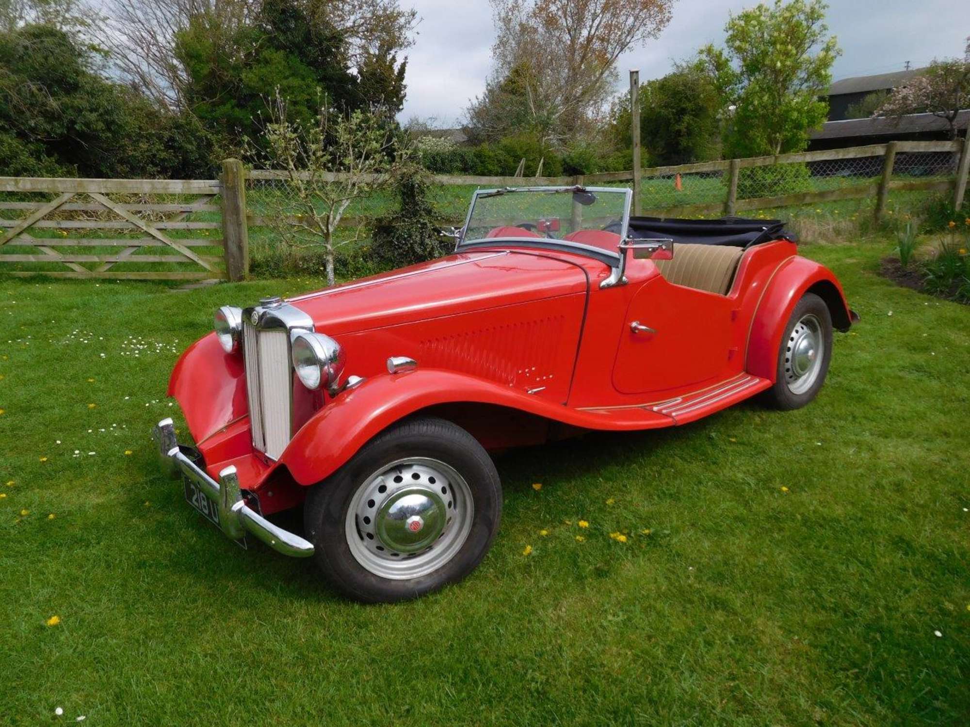 1950 MG TD Midget-Sold