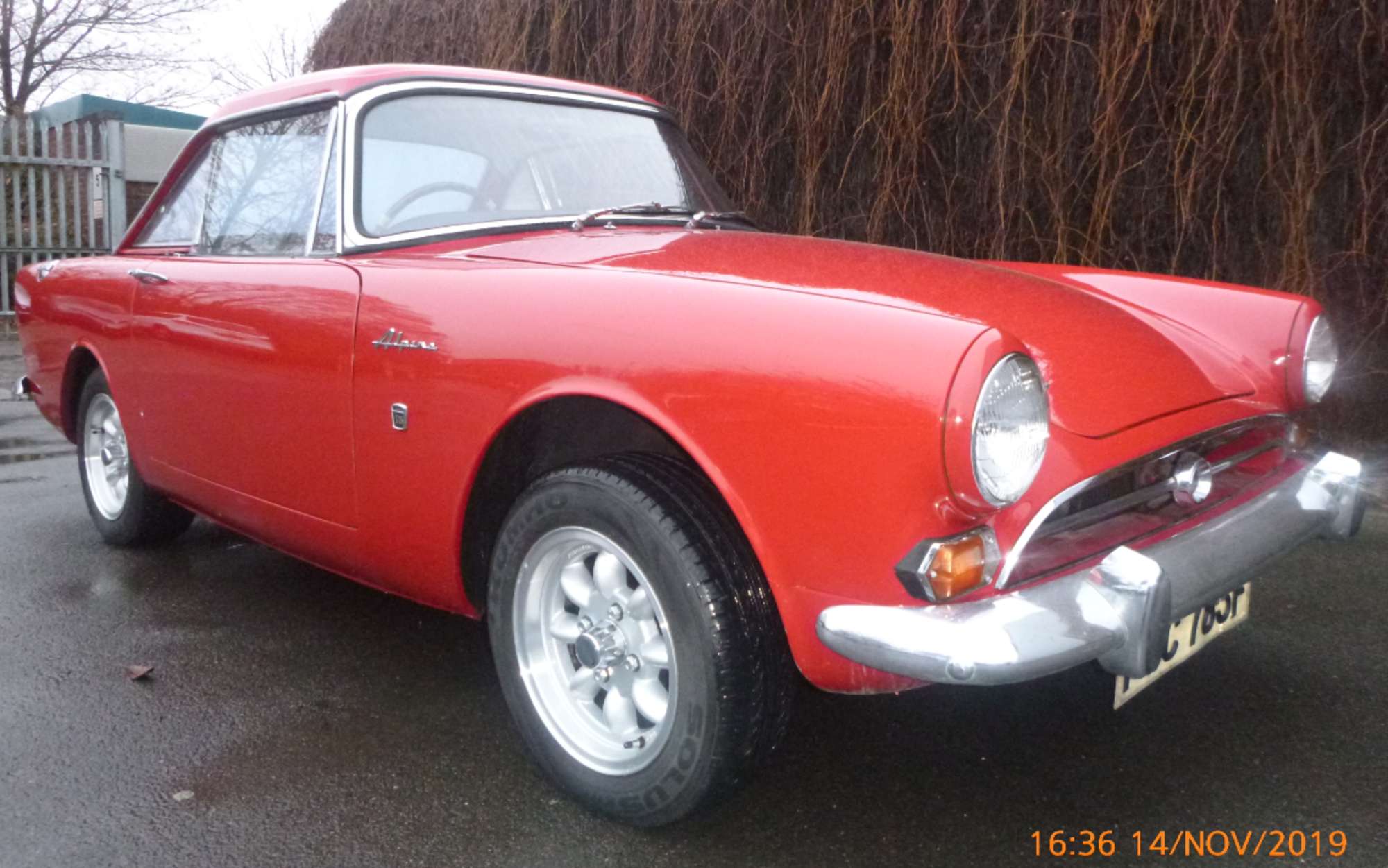 1967 Sunbeam Alpine Series V-Sold