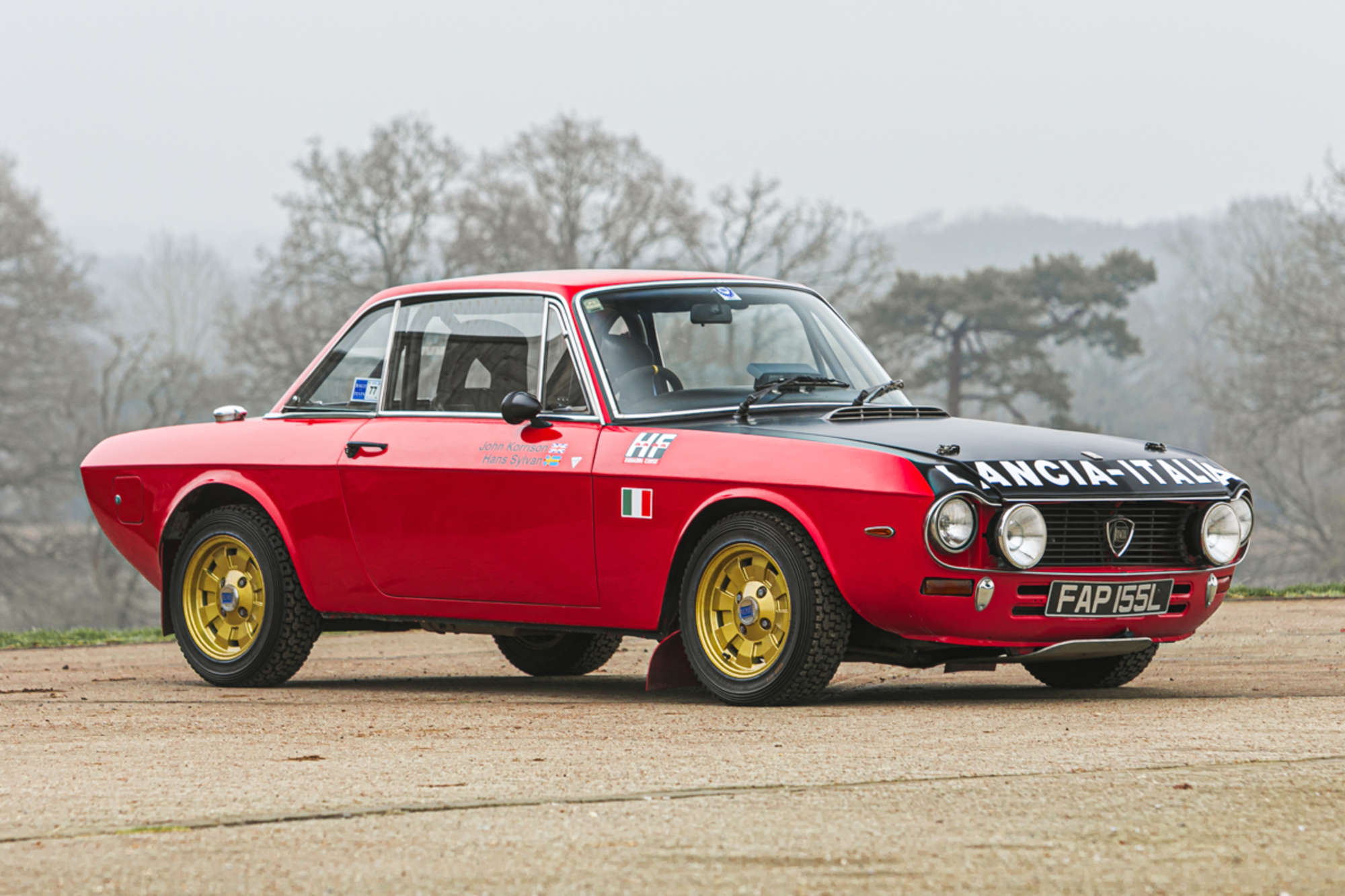 1972 Lancia Fulvia 1600 HF Rally Car-Sold