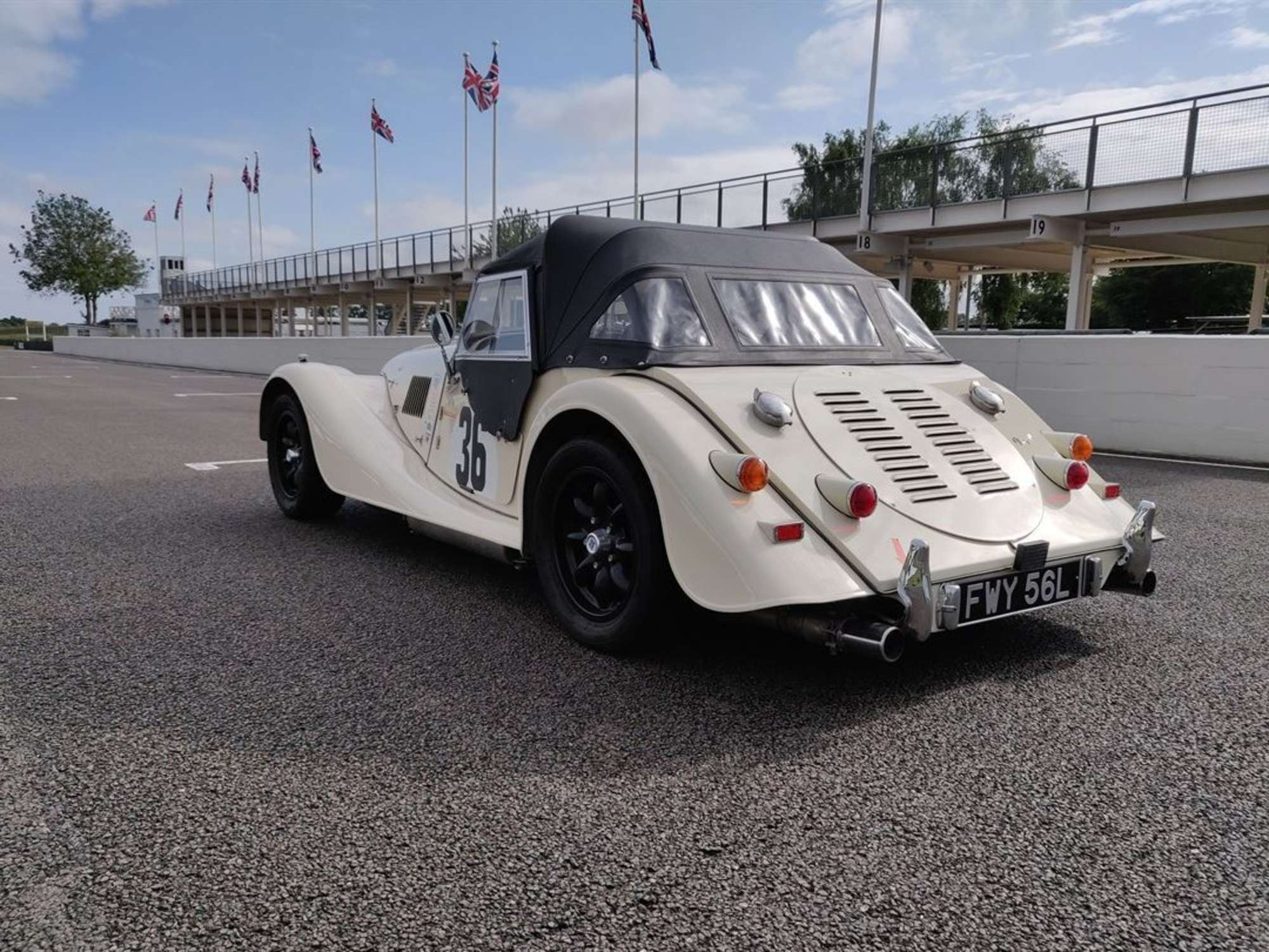 1973 Morgan Plus 8 Race Car -Sold