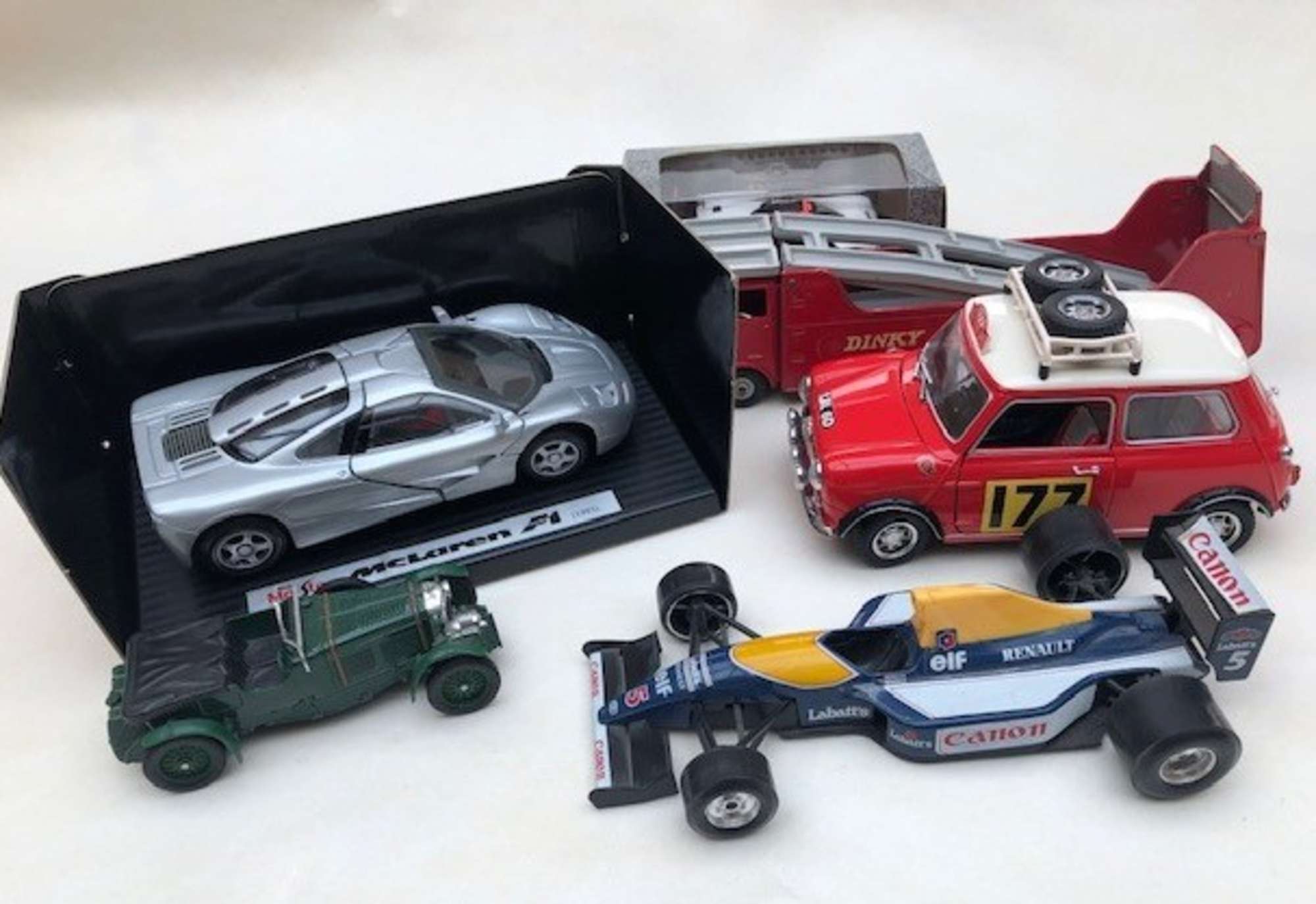 A collection of model cars-Sold