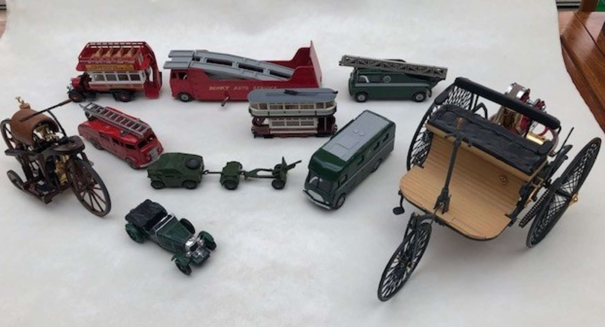 A collection of model cars-Sold