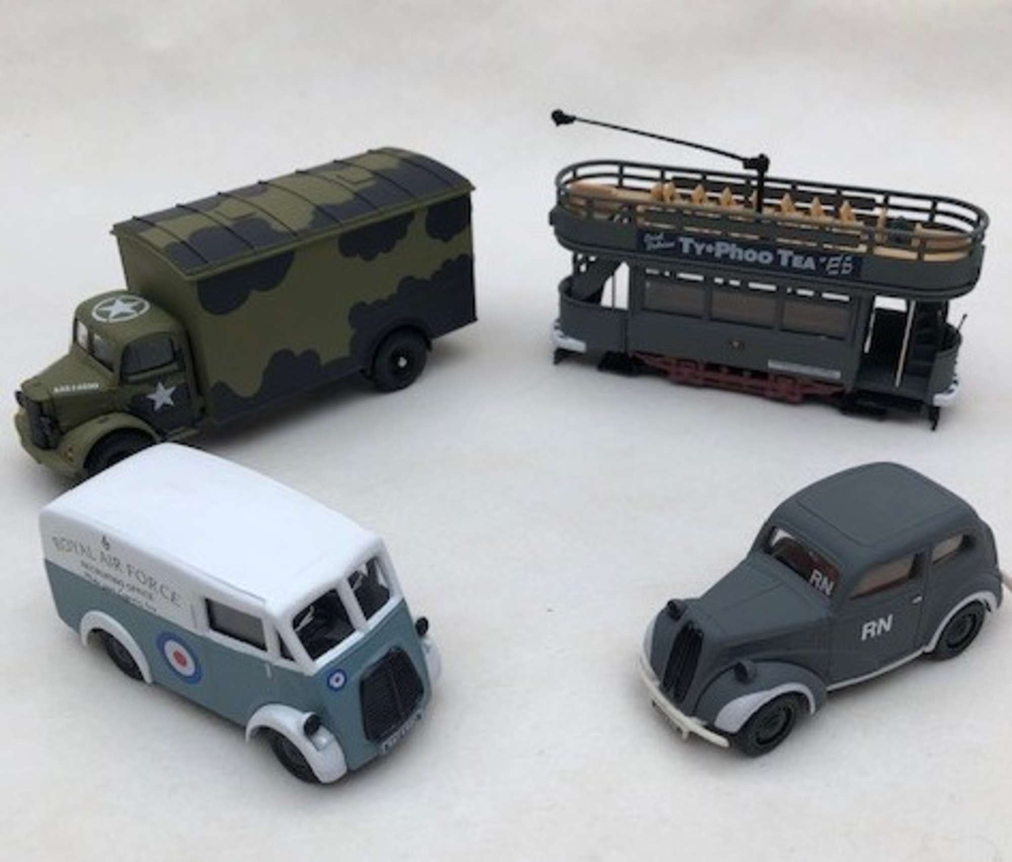 A collection of model cars-Sold