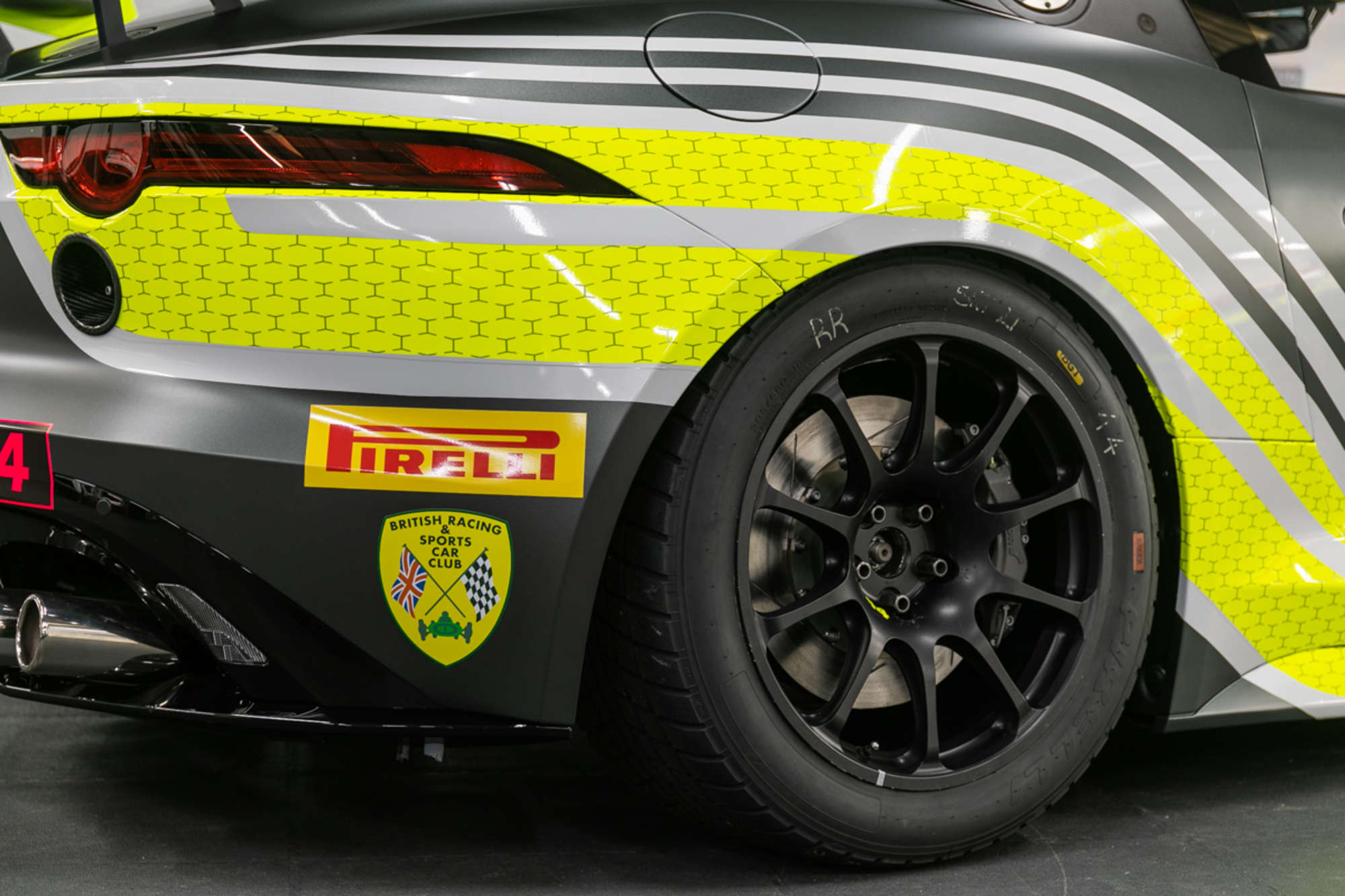 A pair of Jaguar F-Type SVR GT4 Race Cars and spares package-Sold