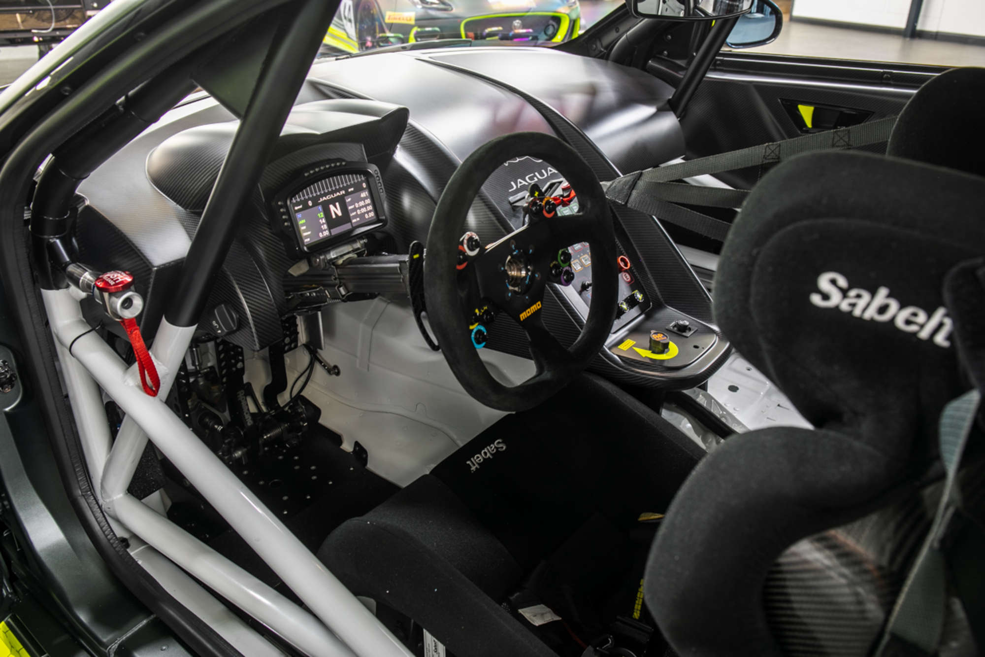 A pair of Jaguar F-Type SVR GT4 Race Cars and spares package-Sold