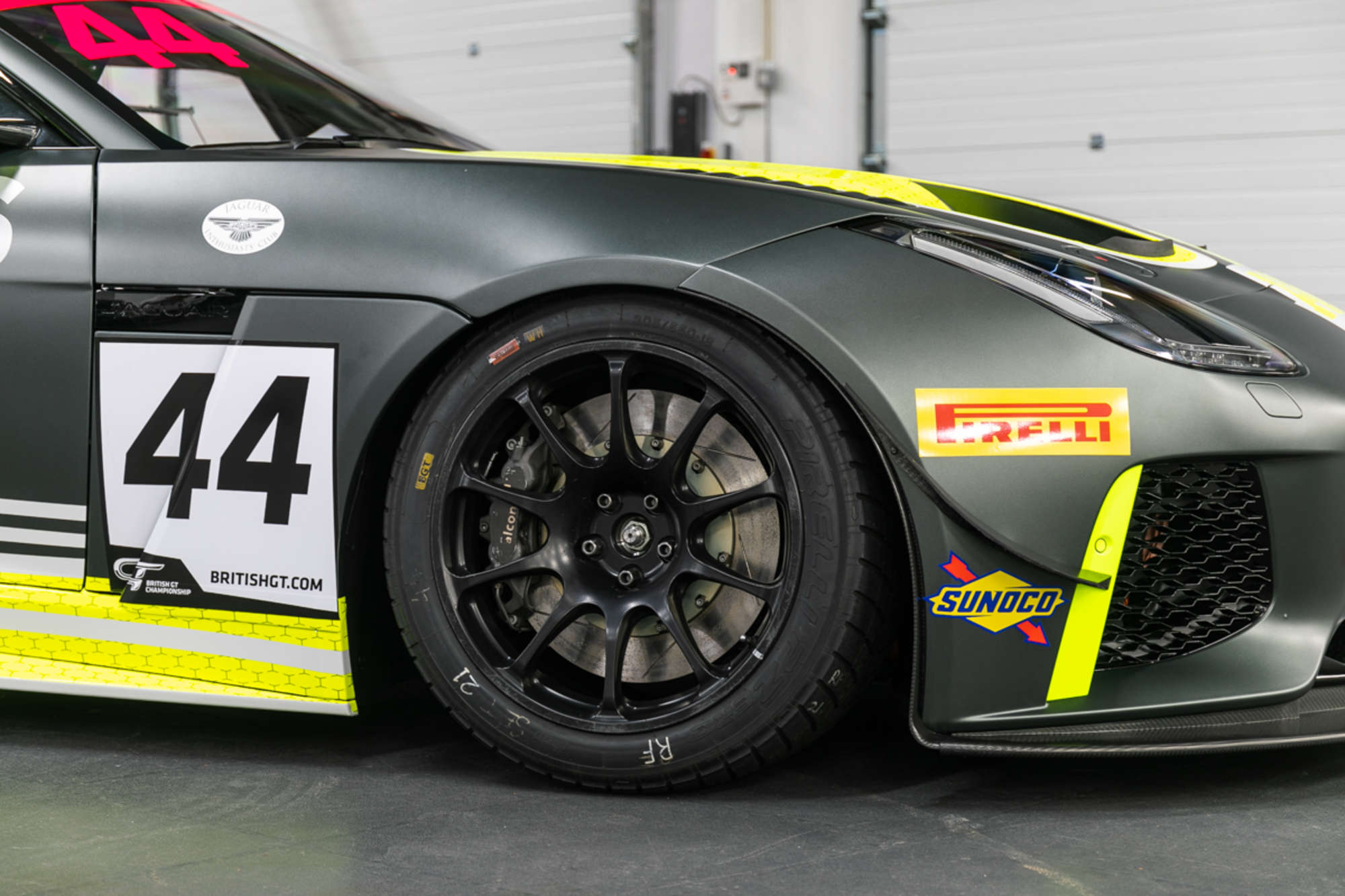 A pair of Jaguar F-Type SVR GT4 Race Cars and spares package-Sold