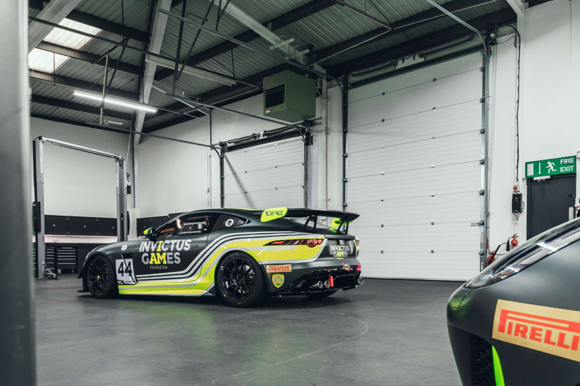 A pair of Jaguar F-Type SVR GT4 Race Cars and spares package-Sold