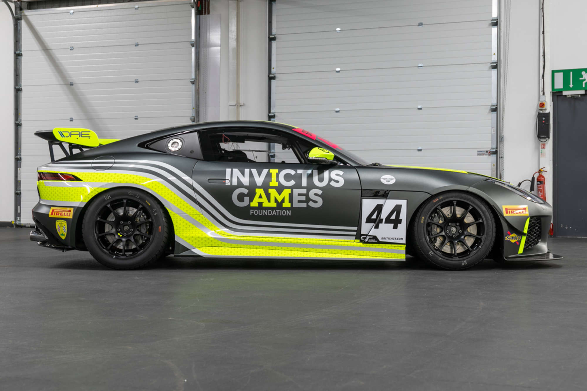 A pair of Jaguar F-Type SVR GT4 Race Cars and spares package-Sold