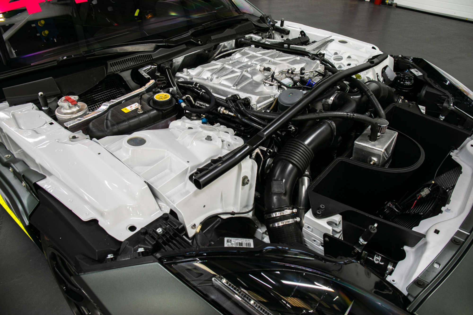 A pair of Jaguar F-Type SVR GT4 Race Cars and spares package-Sold