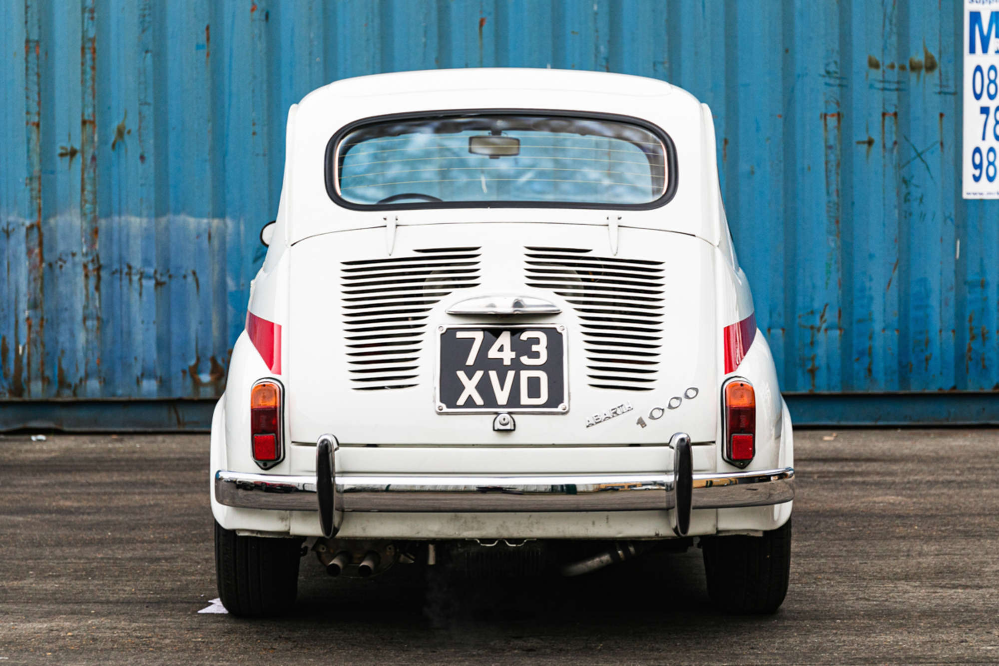 1962 Fiat Abarth 1000 TC Berlina-Auction Lot