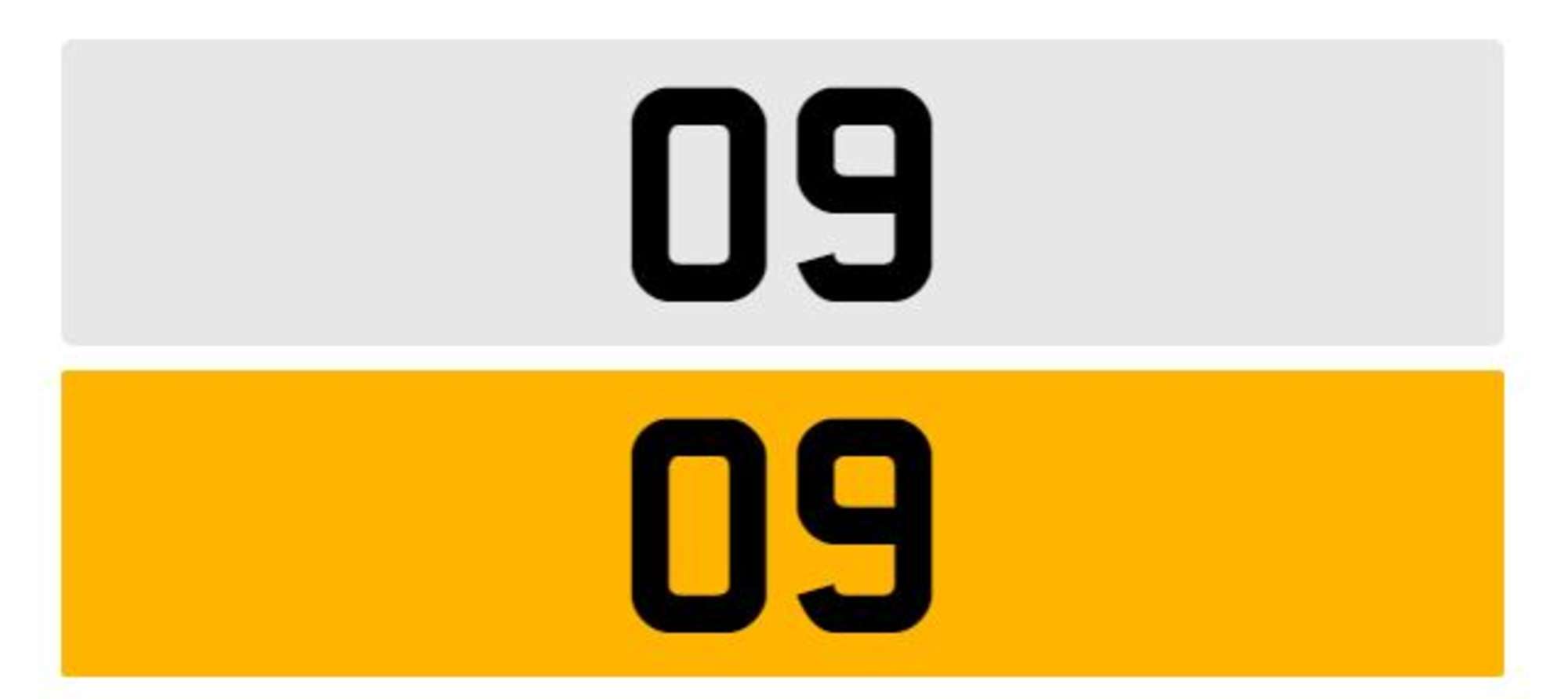 Registration Number O9 on retention certificate-Sold