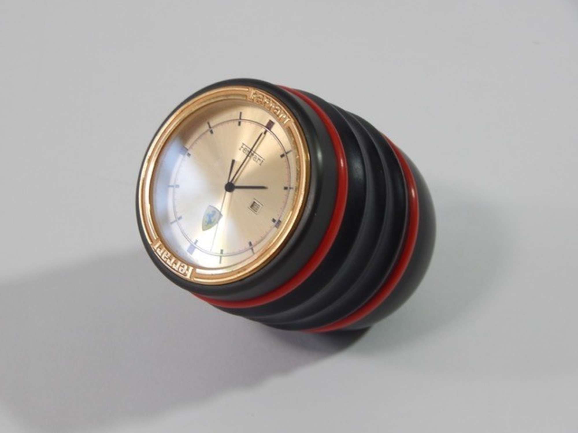 Ferrari Formula 1980's Cartier Desk Clock Swiss Made-Sold