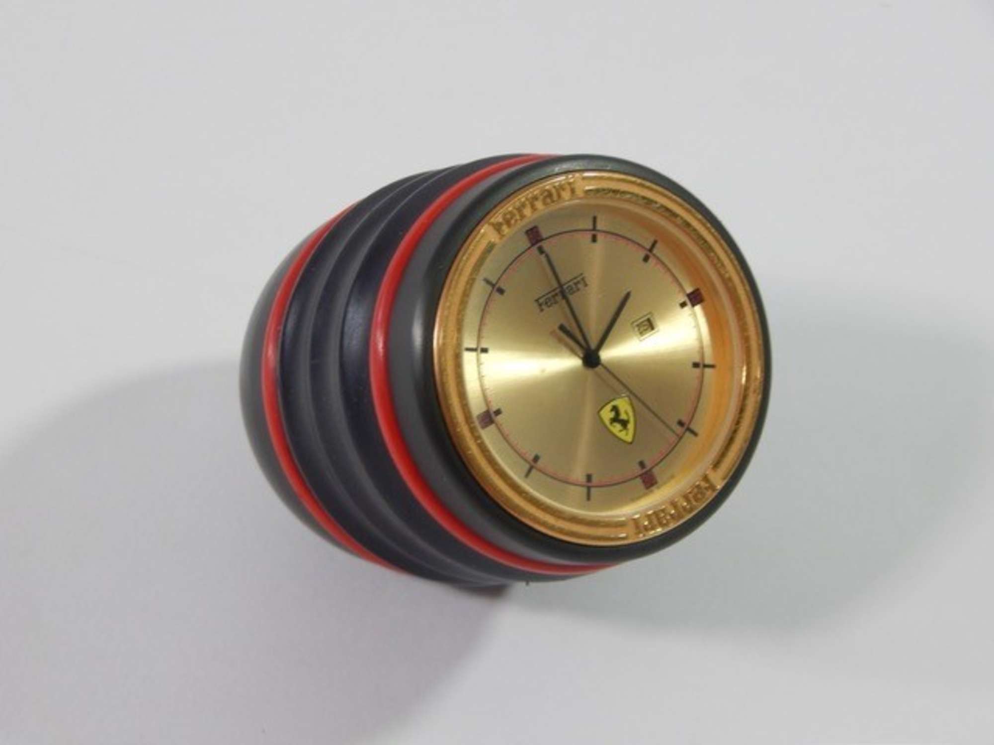 Ferrari Formula 1980's Cartier Desk Clock Swiss Made-Sold