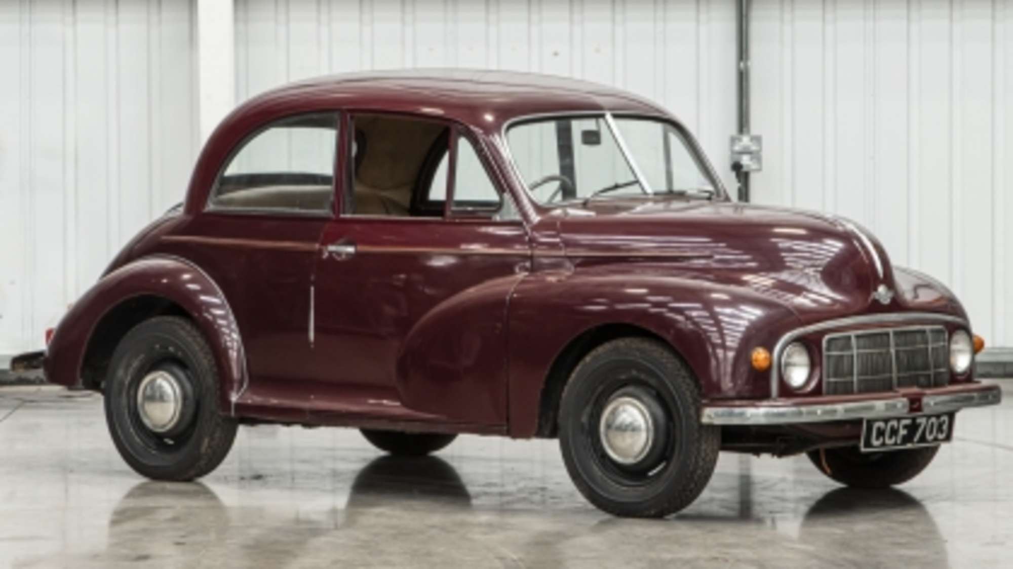 1950 Morris MM 2-door Saloon (Lowlight)-Auction Lot