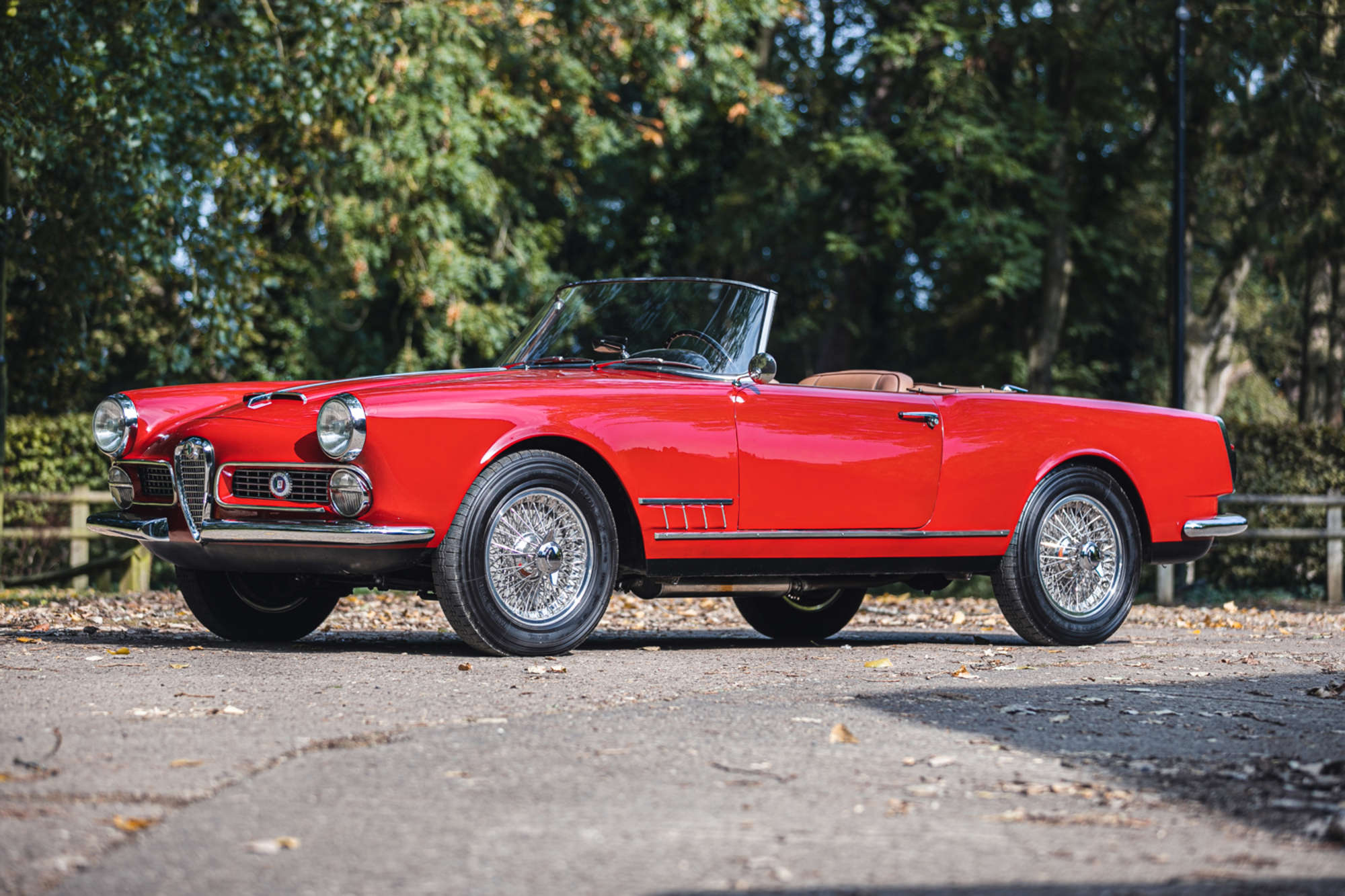 1960 Alfa Romeo 2000 Spider by Touring-Sold